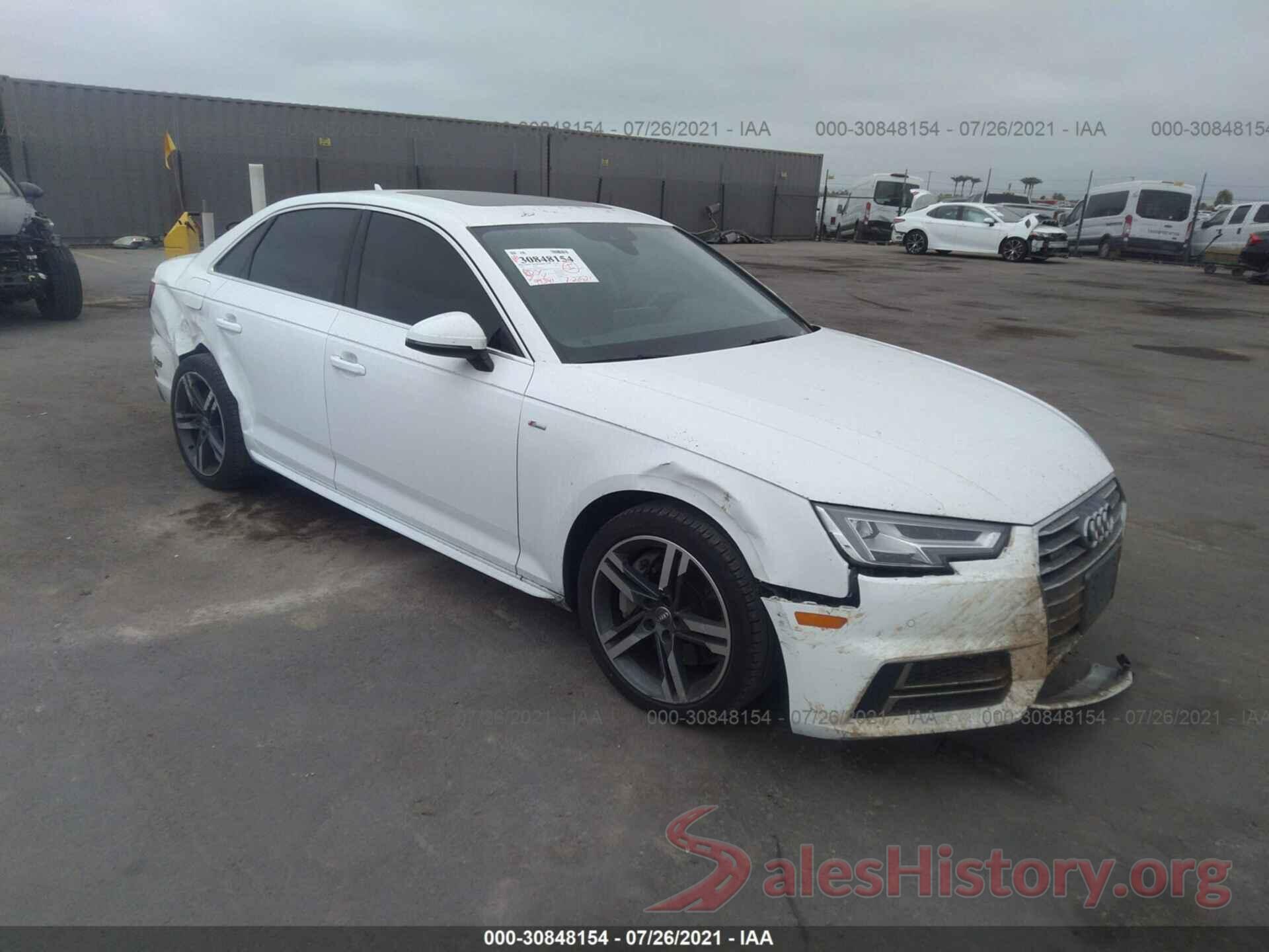 WAUENAF42HN016817 2017 AUDI A4