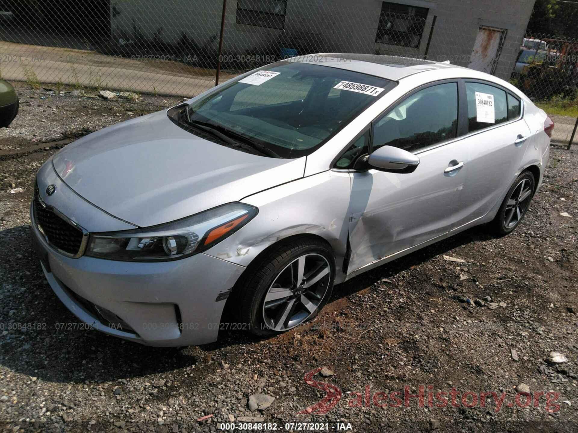 3KPFN4A89JE196214 2018 KIA FORTE