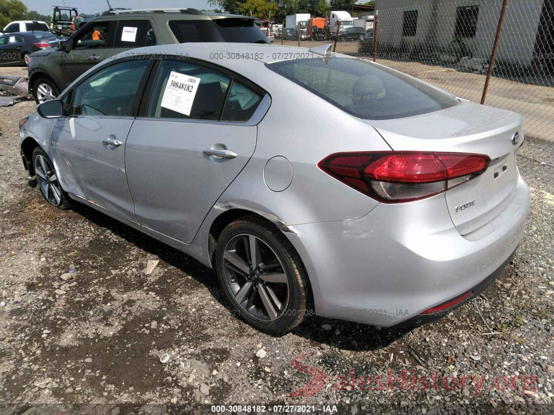 3KPFN4A89JE196214 2018 KIA FORTE