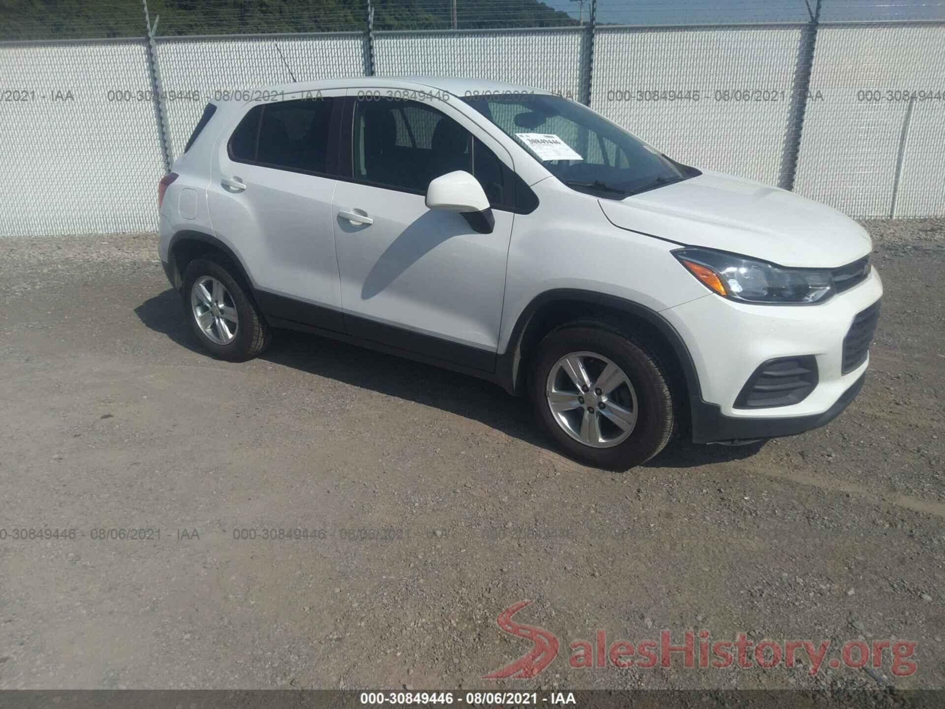 3GNCJNSB4JL325512 2018 CHEVROLET TRAX