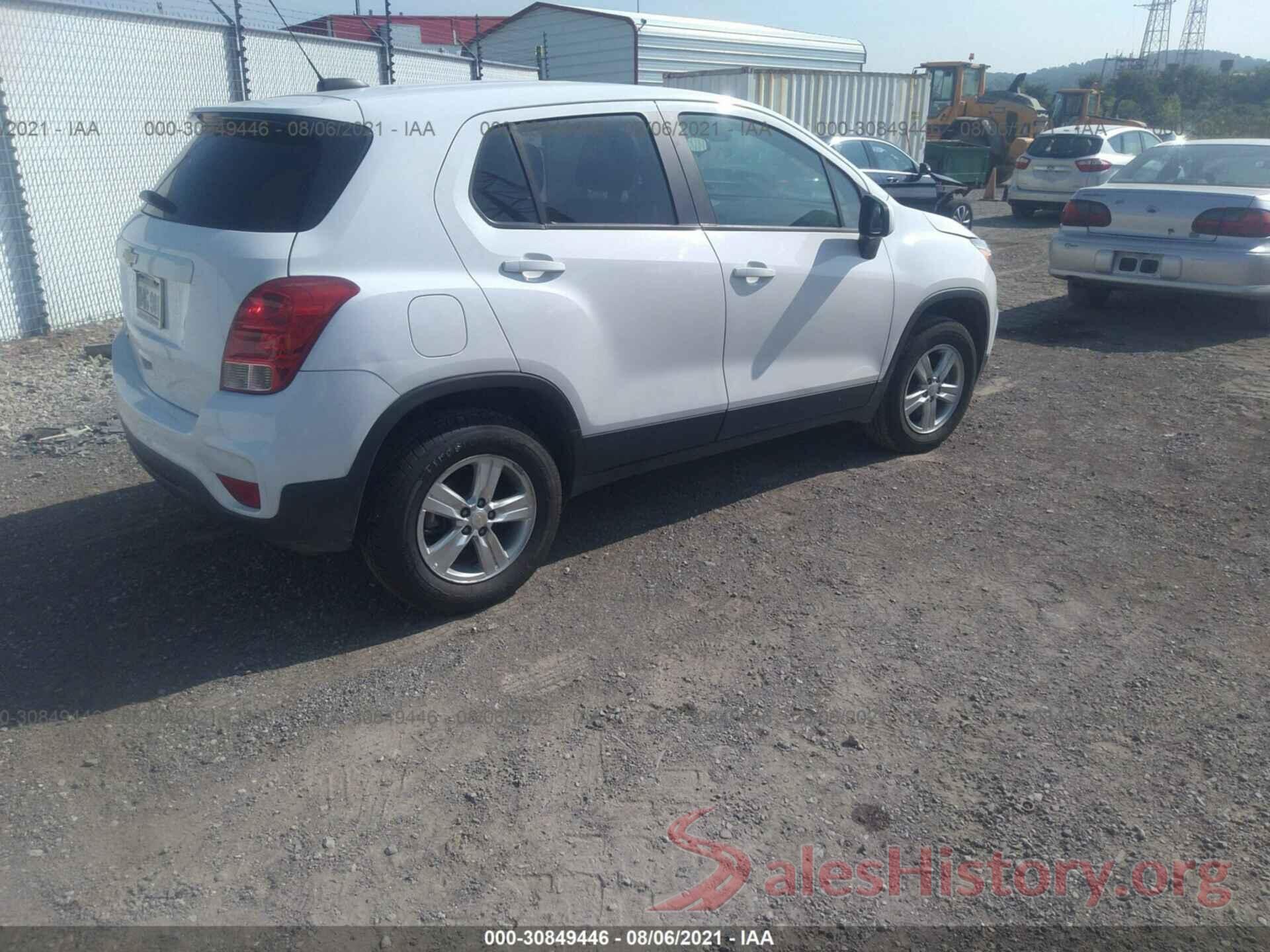 3GNCJNSB4JL325512 2018 CHEVROLET TRAX