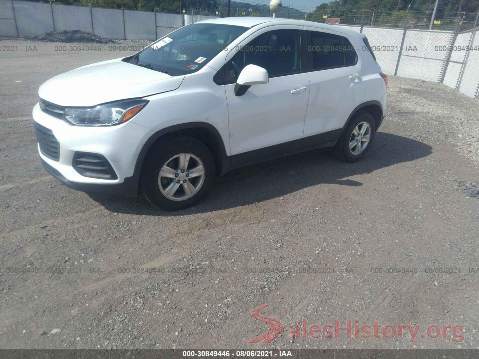 3GNCJNSB4JL325512 2018 CHEVROLET TRAX