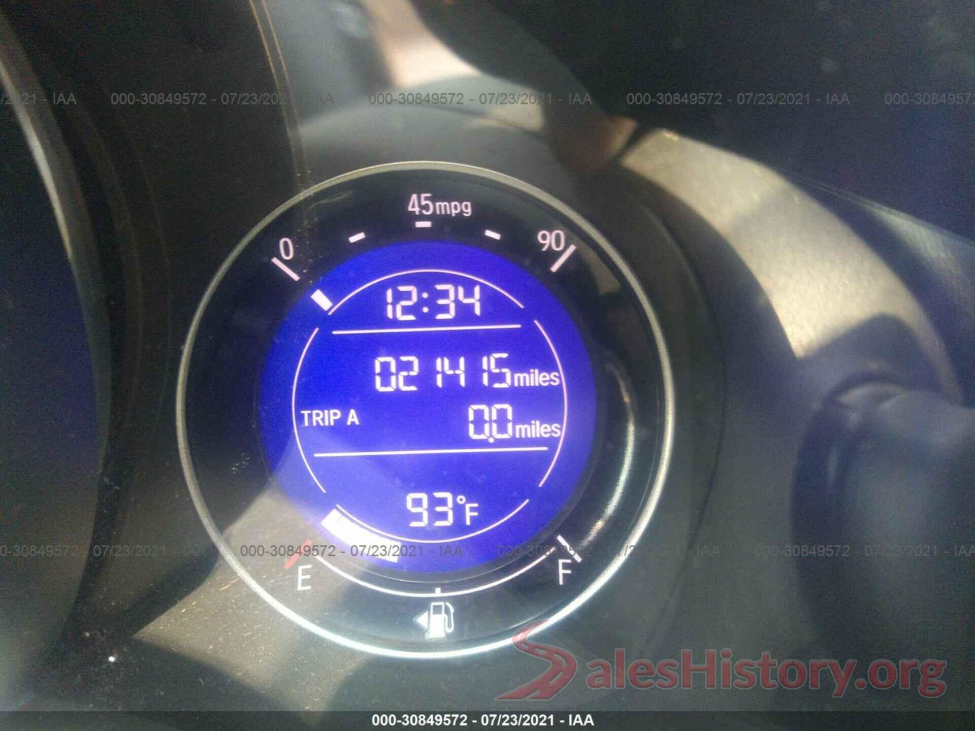 3HGGK5H63KM723163 2019 HONDA FIT