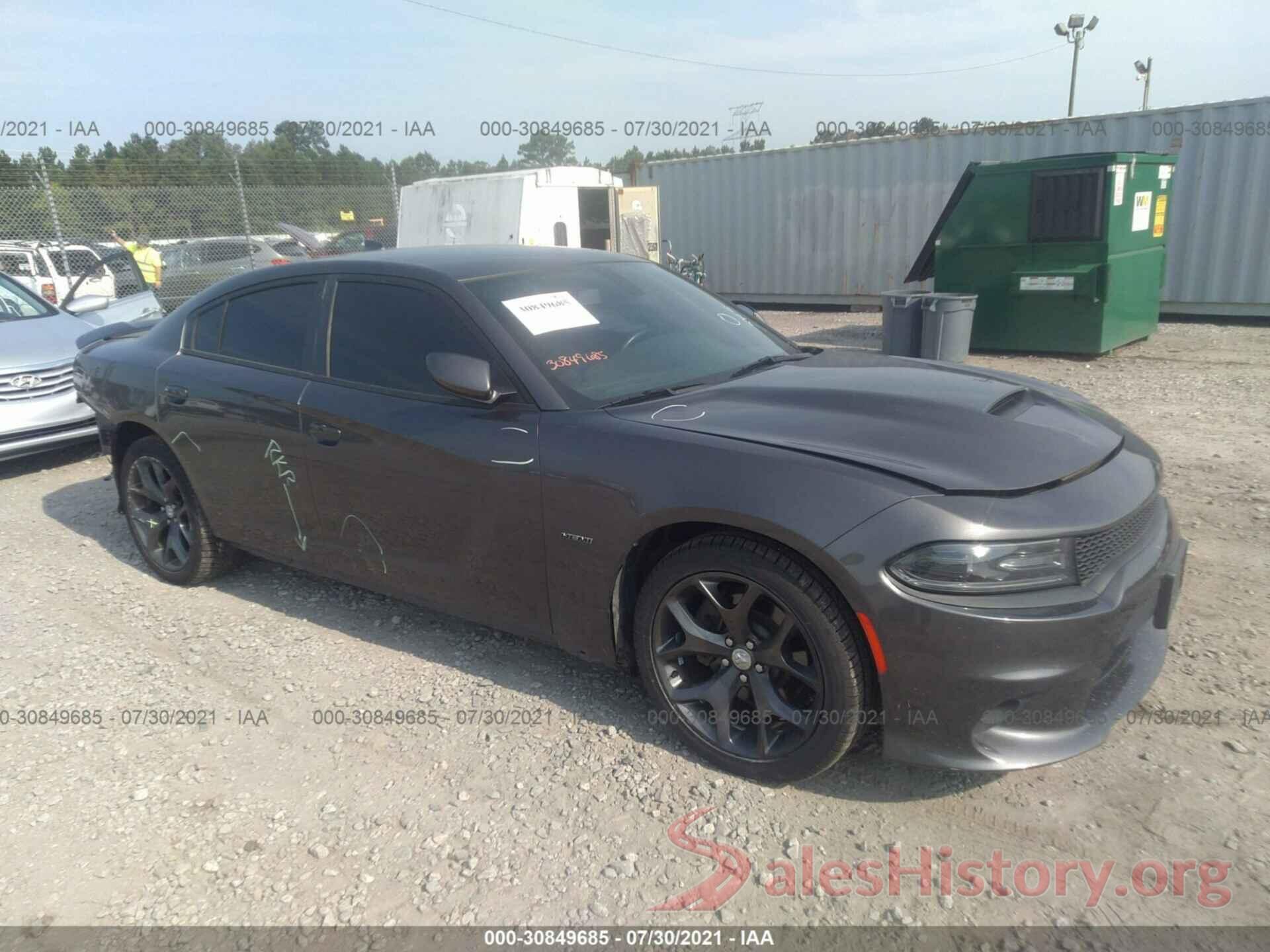 2C3CDXCT7KH552565 2019 DODGE CHARGER