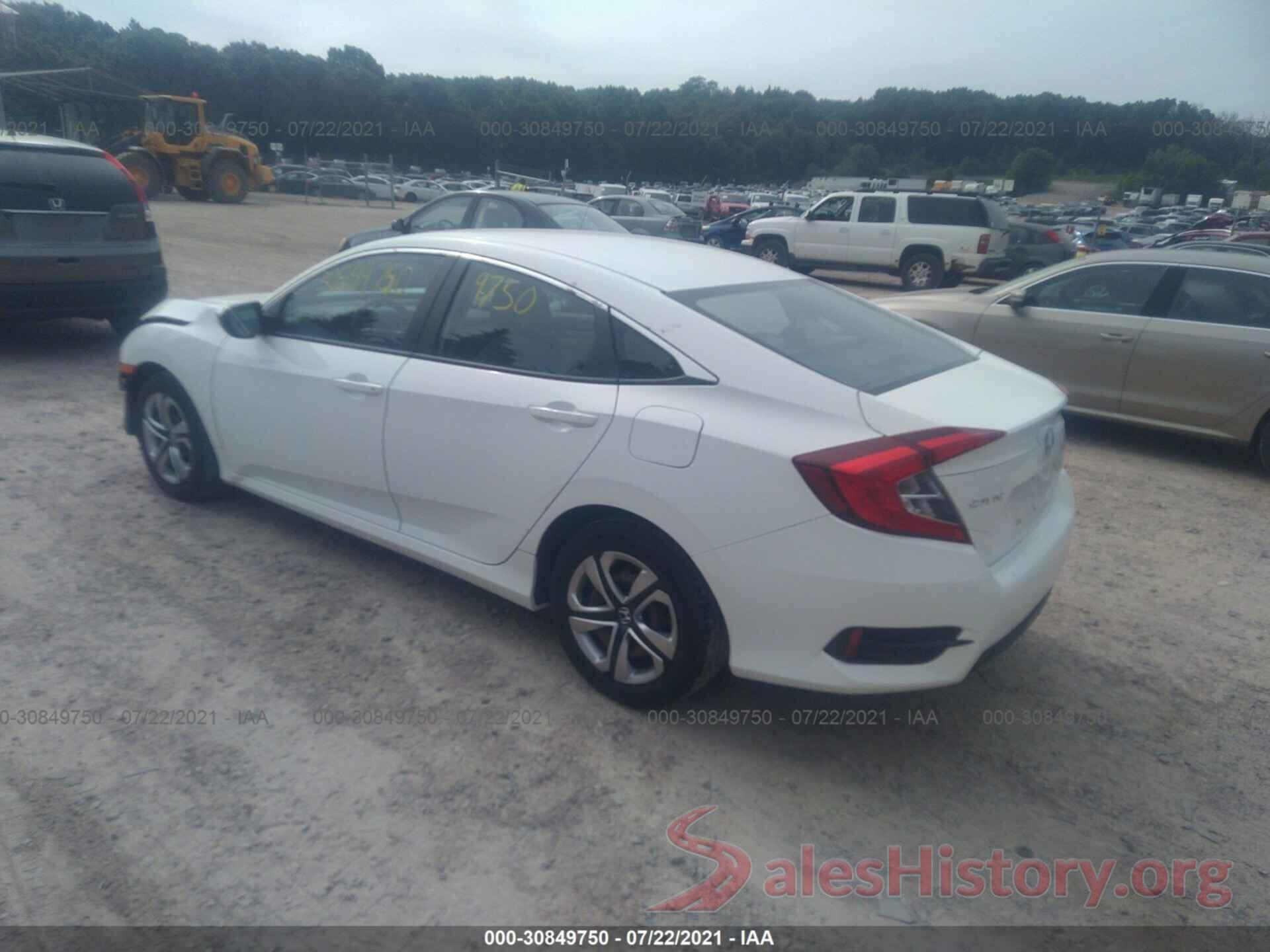 19XFC2F52GE011230 2016 HONDA CIVIC SEDAN