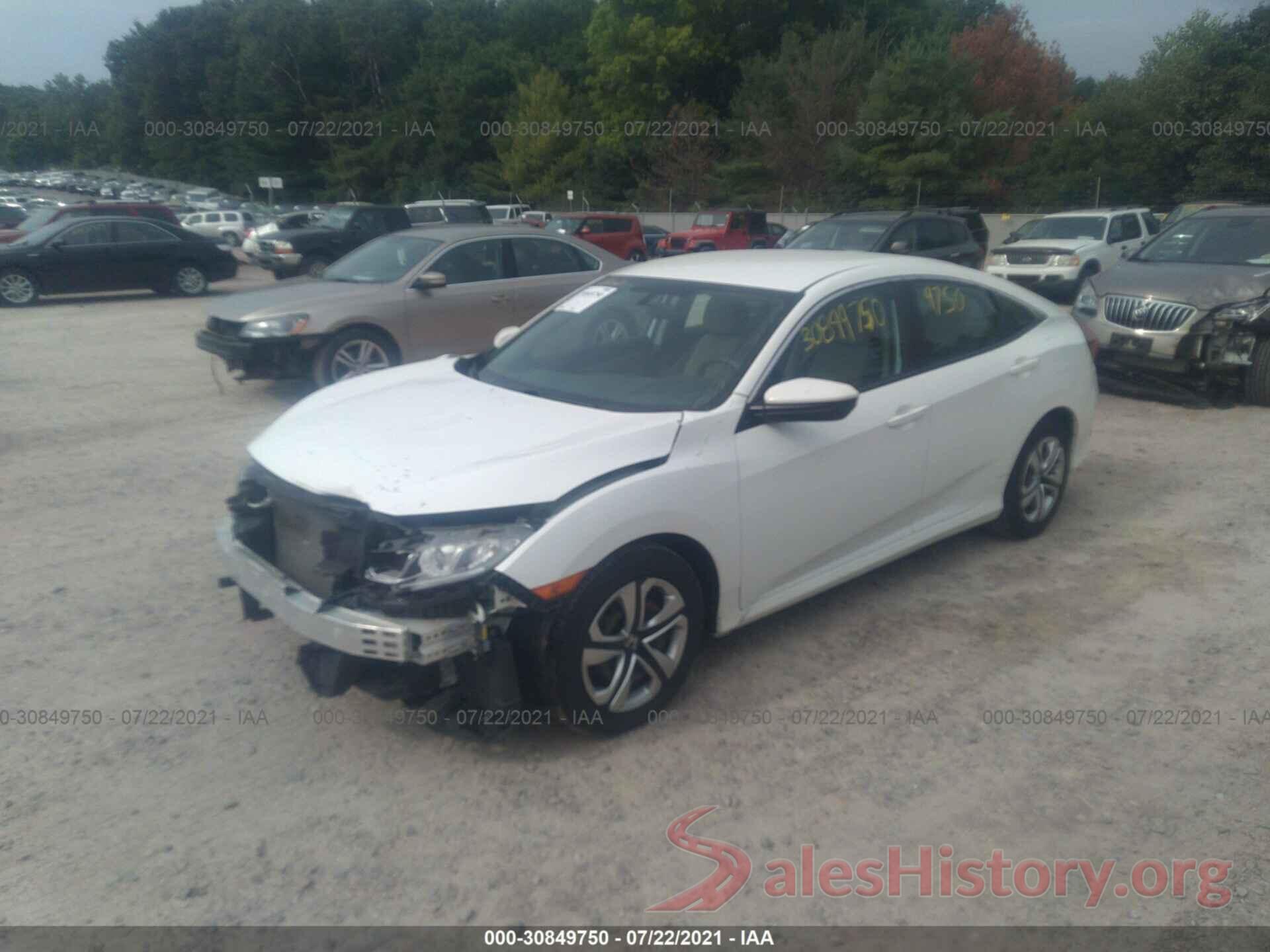 19XFC2F52GE011230 2016 HONDA CIVIC SEDAN