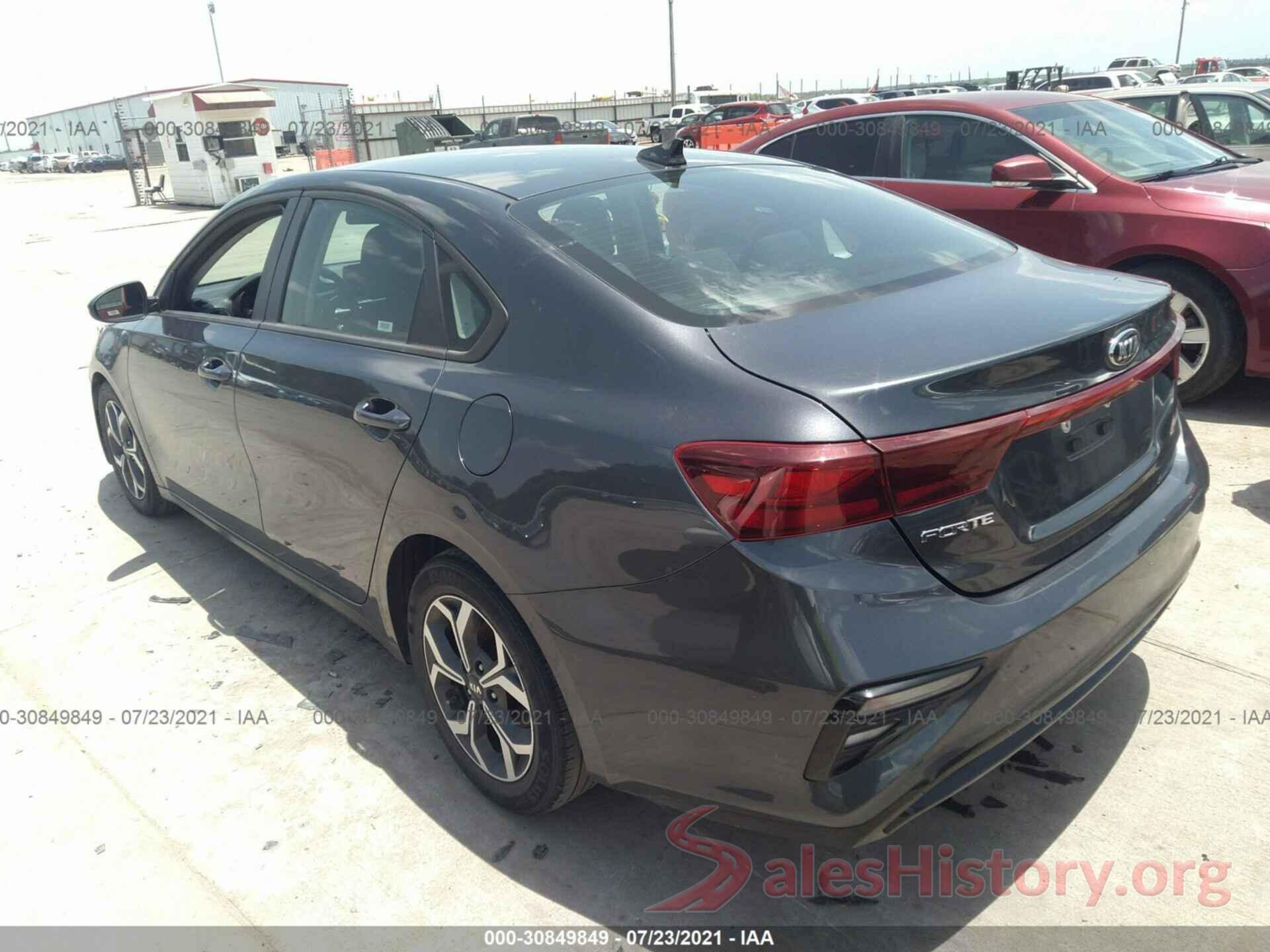 3KPF24AD7LE141091 2020 KIA FORTE