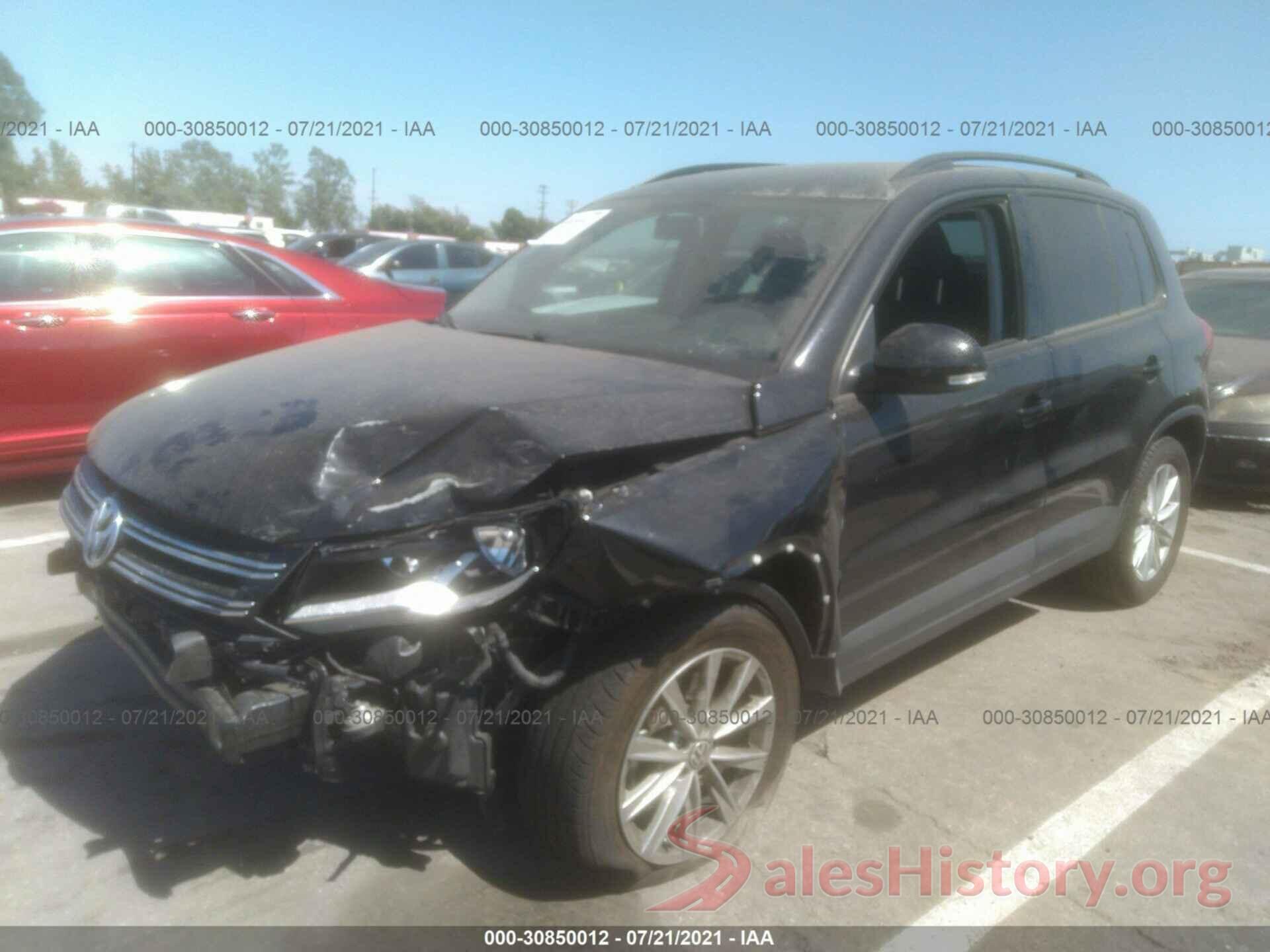 WVGAV7AX7HK054353 2017 VOLKSWAGEN TIGUAN