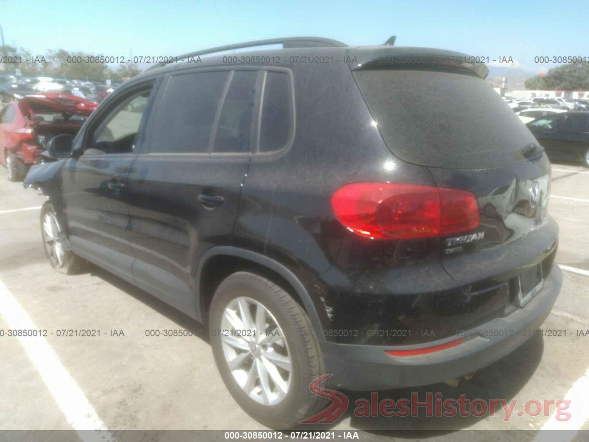 WVGAV7AX7HK054353 2017 VOLKSWAGEN TIGUAN