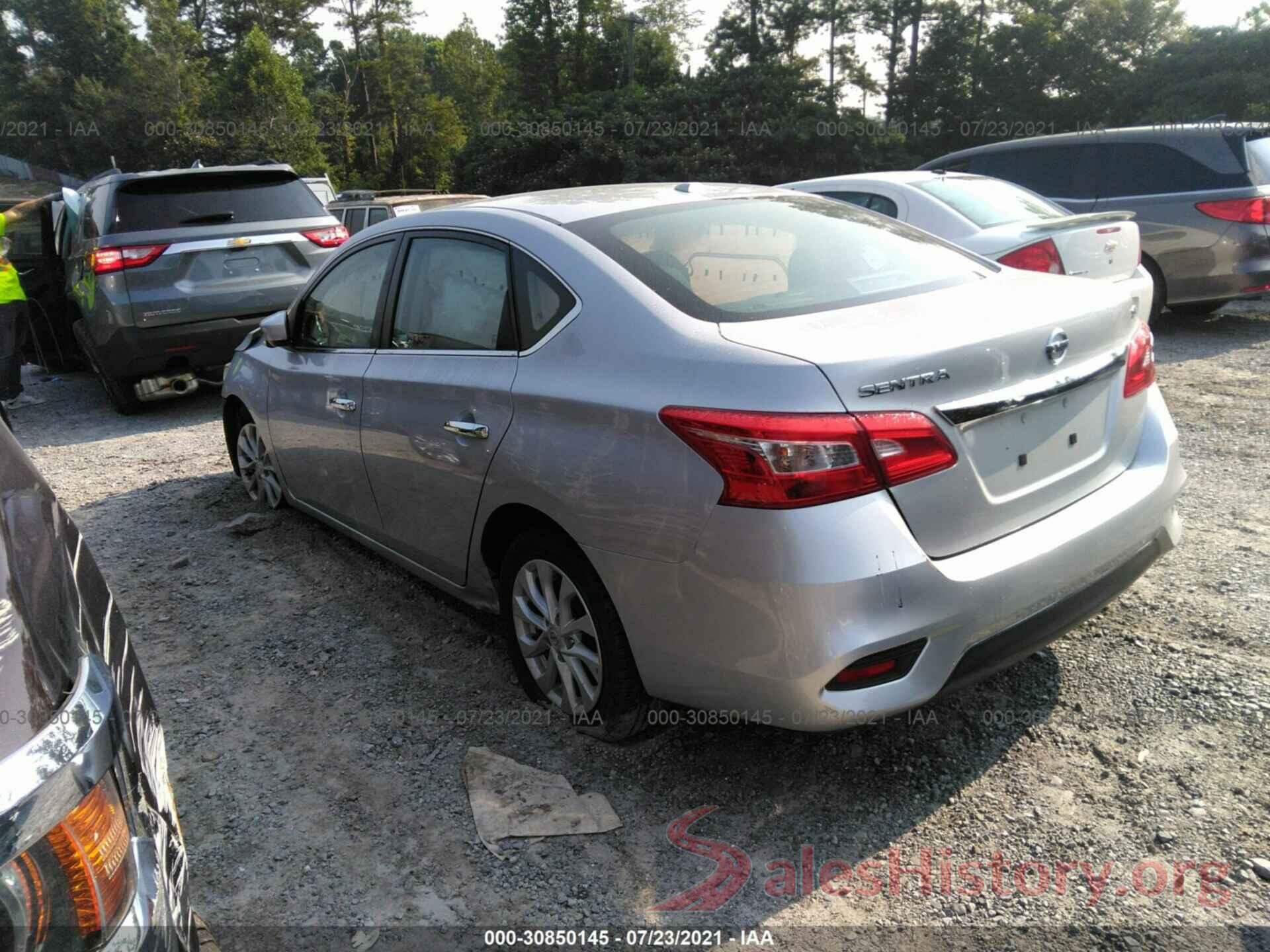 3N1AB7AP7KY340390 2019 NISSAN SENTRA