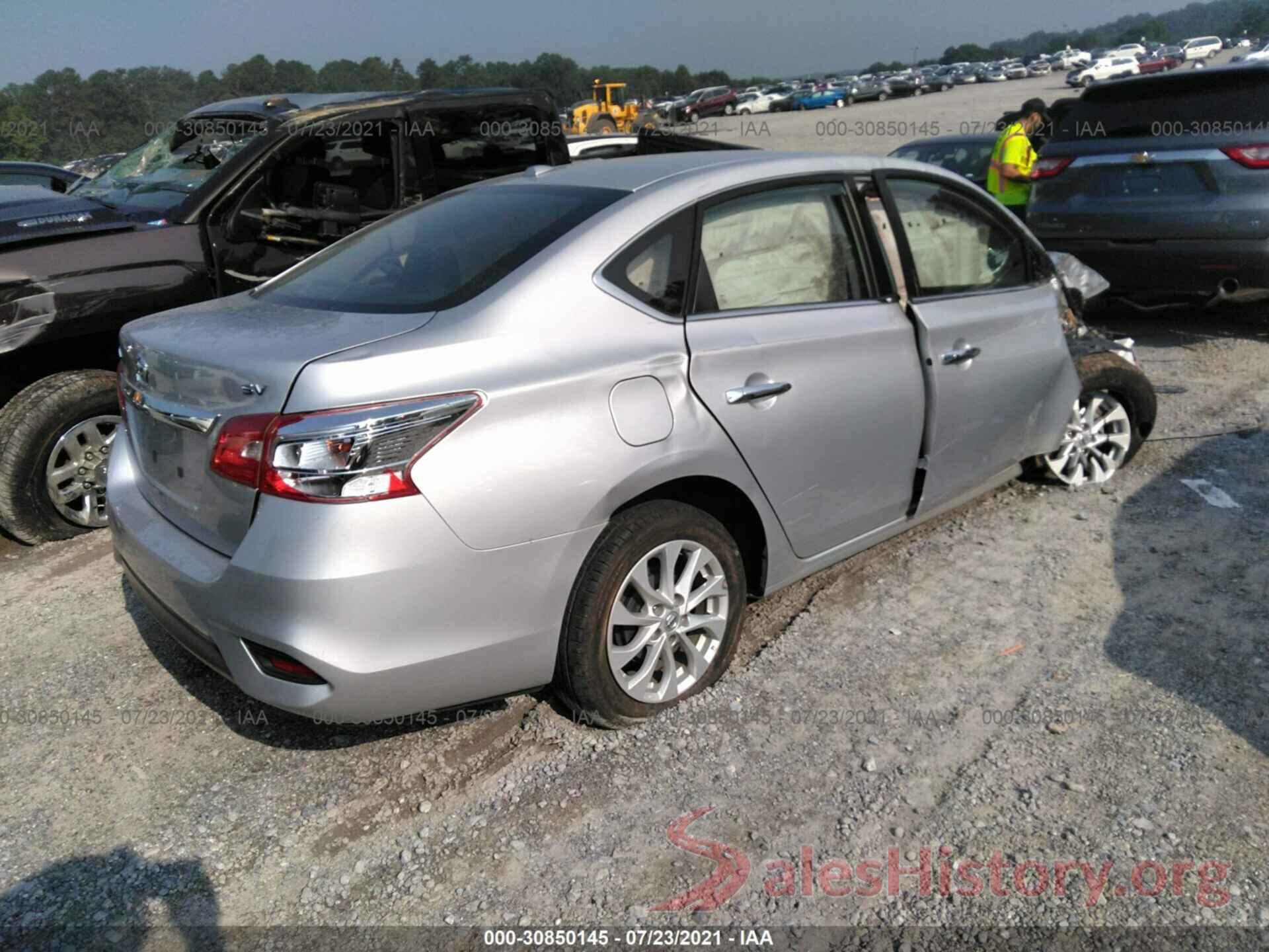 3N1AB7AP7KY340390 2019 NISSAN SENTRA