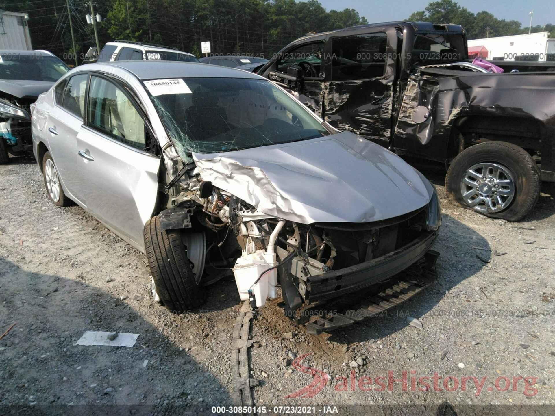 3N1AB7AP7KY340390 2019 NISSAN SENTRA