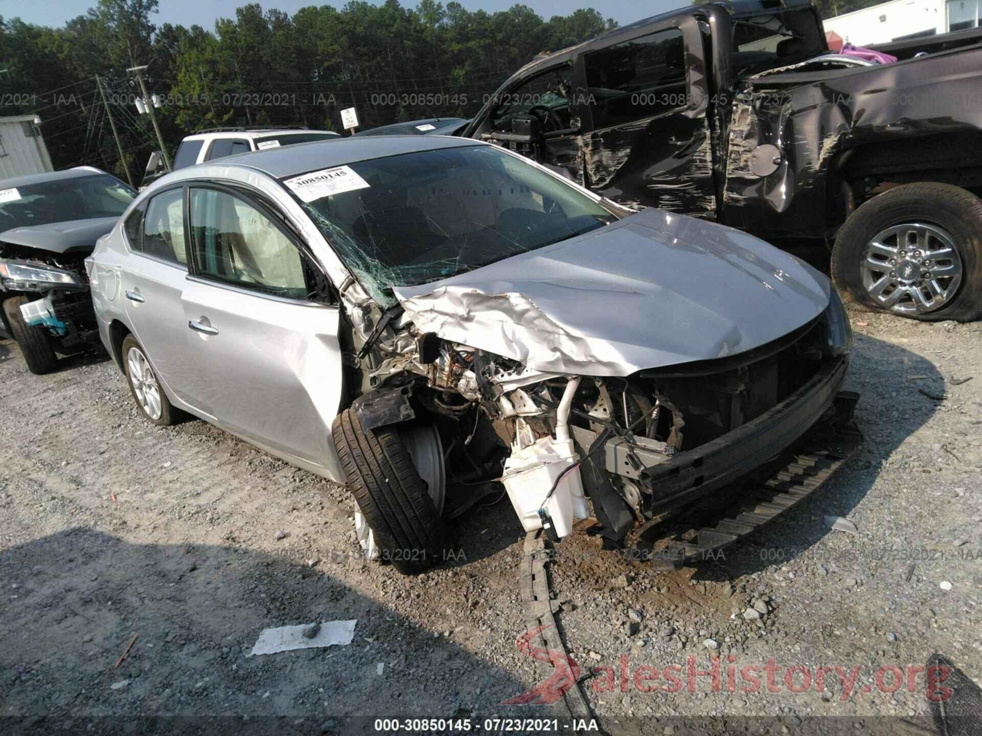 3N1AB7AP7KY340390 2019 NISSAN SENTRA