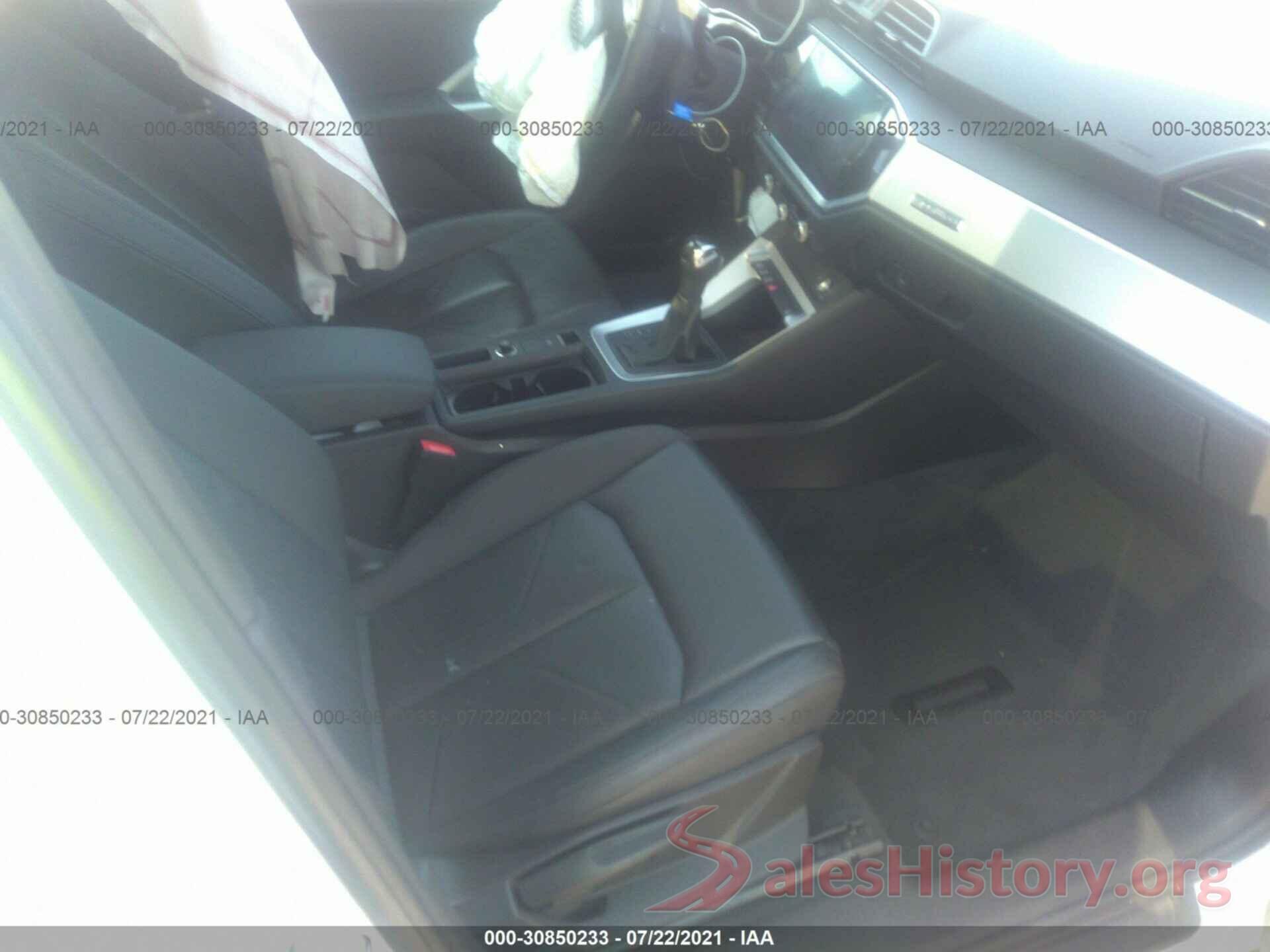 WA1AECF37L1030906 2020 AUDI Q3