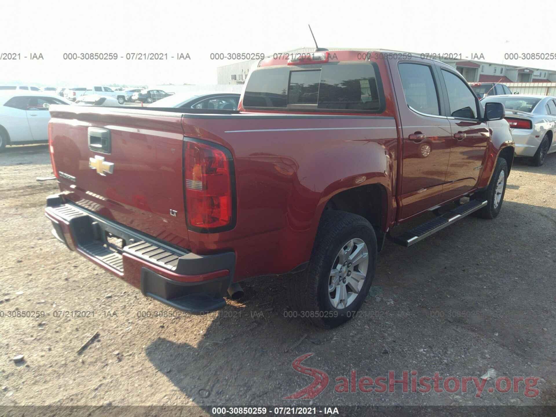 1GCGSCE37G1355829 2016 CHEVROLET COLORADO