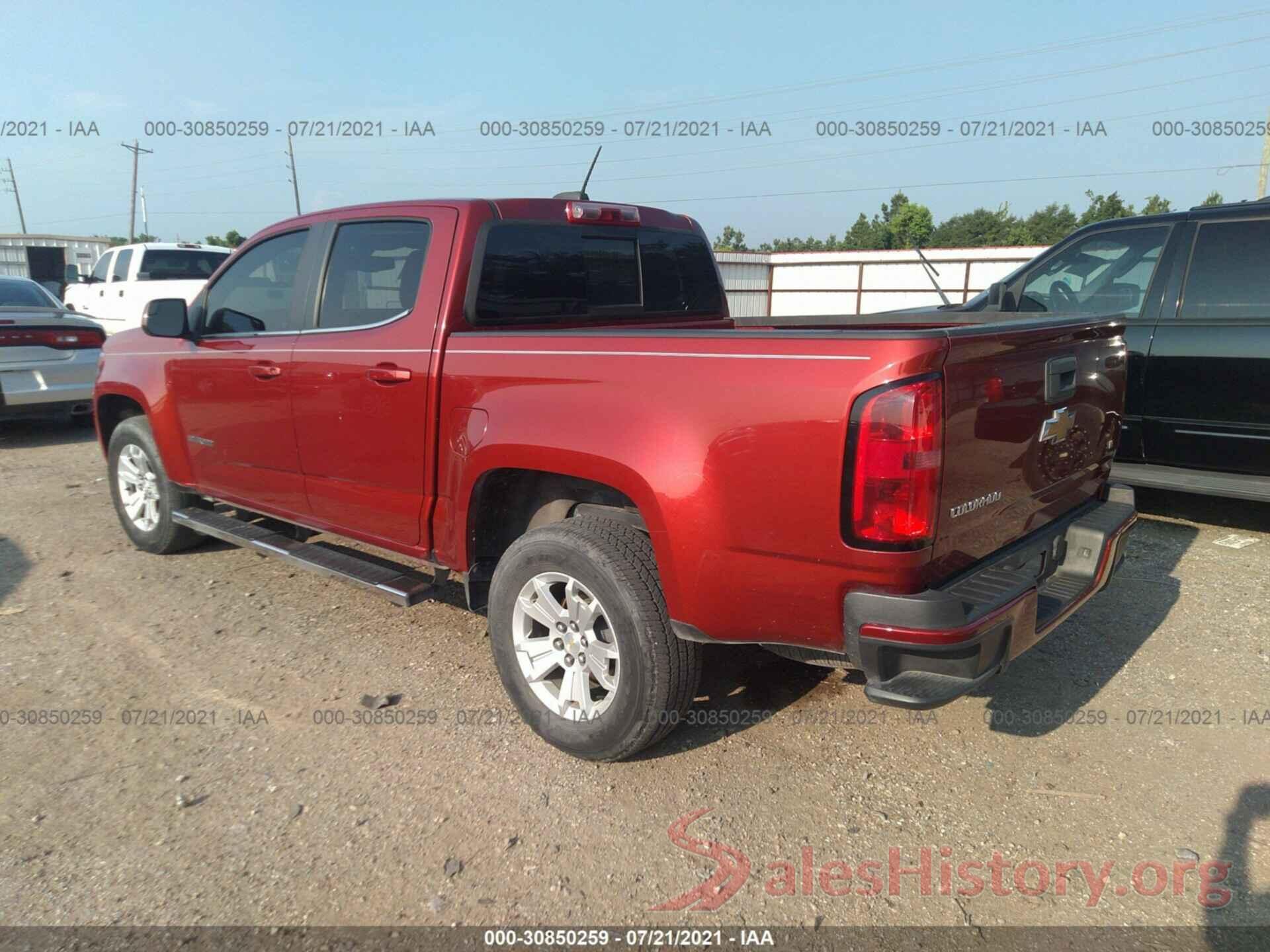 1GCGSCE37G1355829 2016 CHEVROLET COLORADO