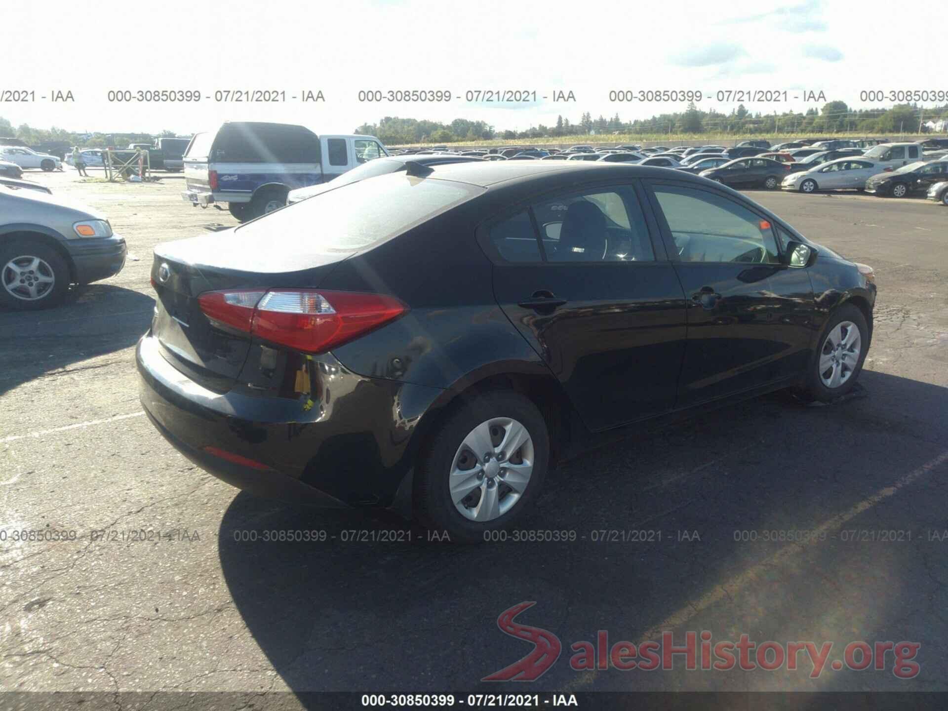 KNAFK4A68G5463559 2016 KIA FORTE