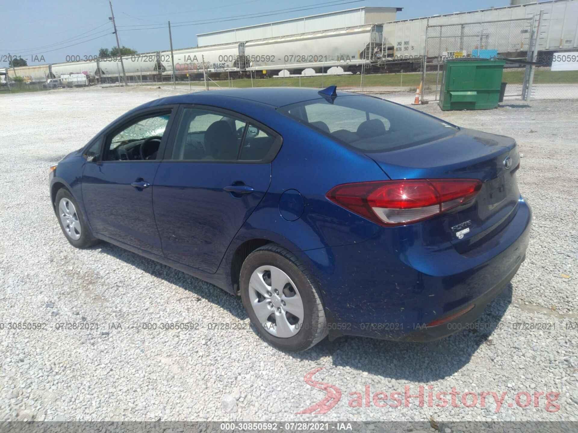 3KPFK4A7XJE182824 2018 KIA FORTE