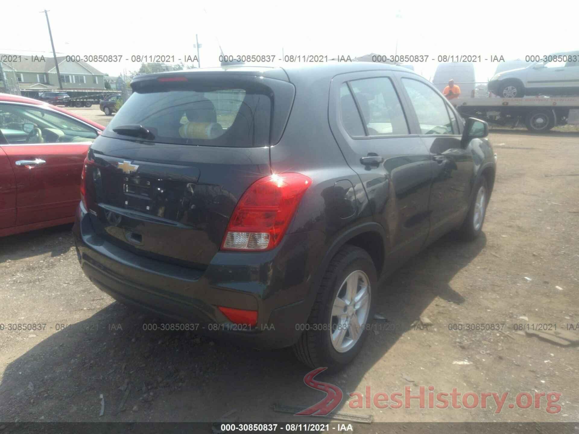 3GNCJKSB6KL300854 2019 CHEVROLET TRAX