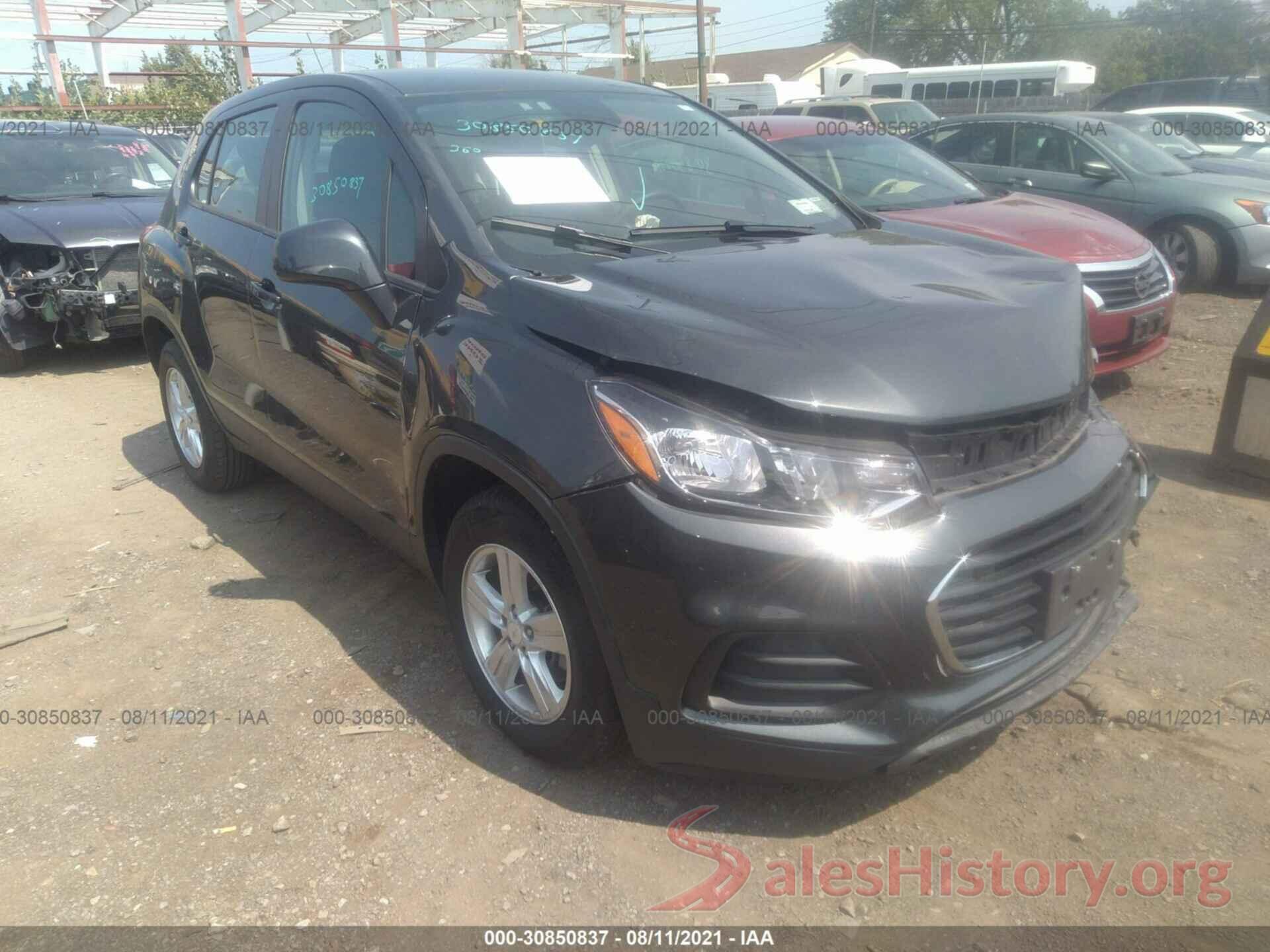 3GNCJKSB6KL300854 2019 CHEVROLET TRAX