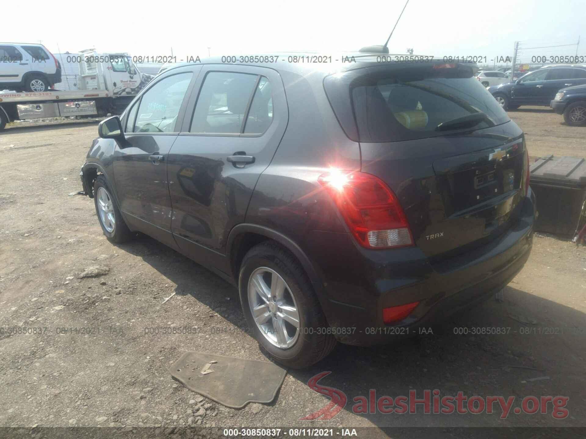 3GNCJKSB6KL300854 2019 CHEVROLET TRAX