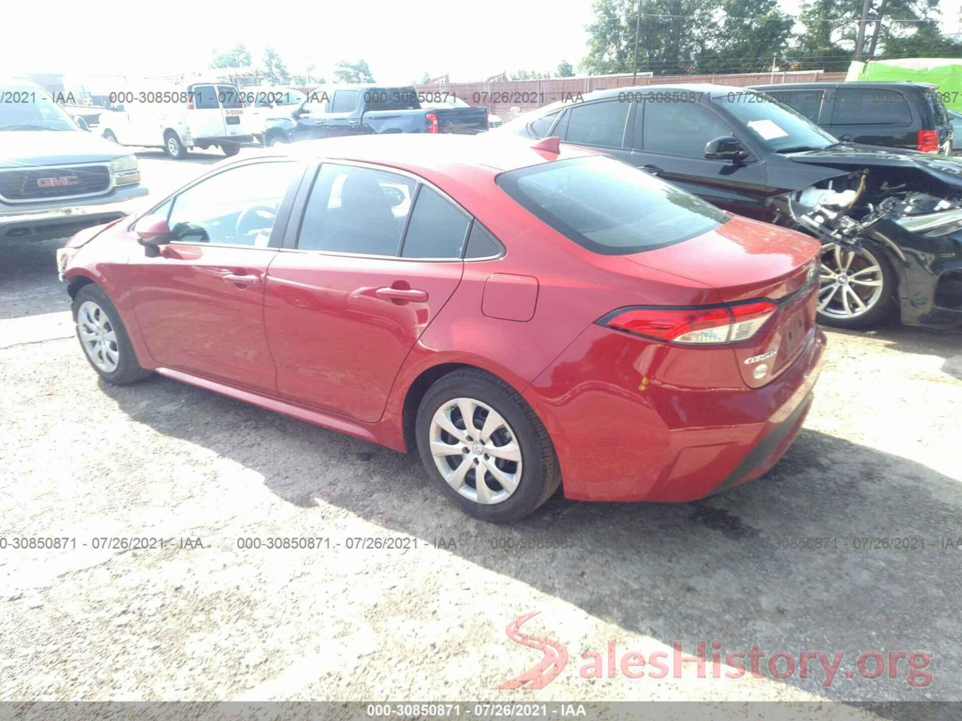 5YFEPRAE9LP129350 2020 TOYOTA COROLLA