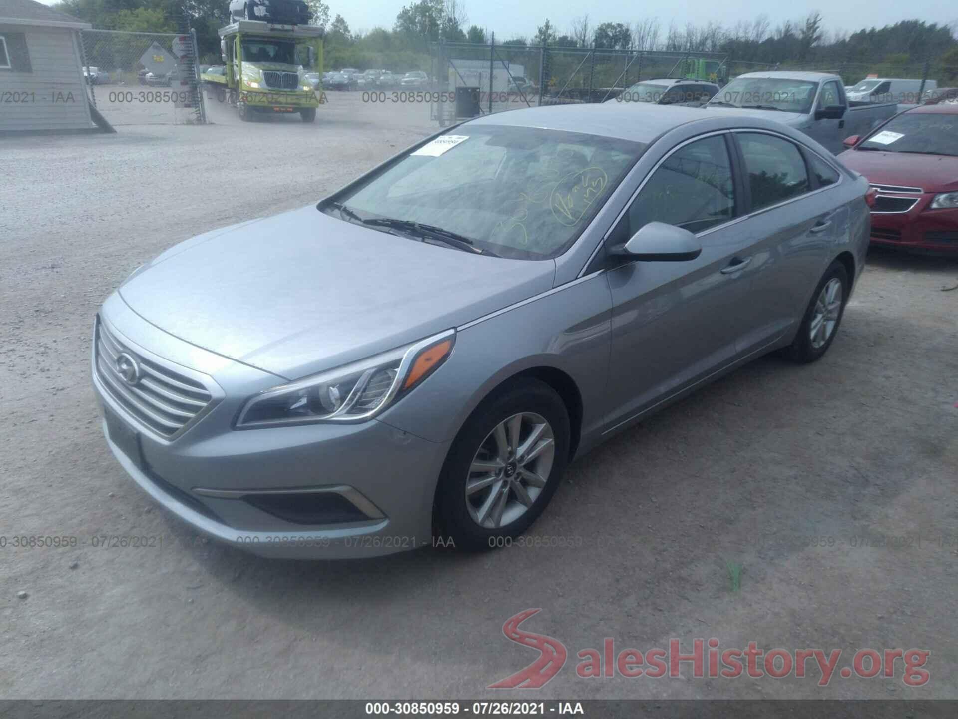 5NPE24AF9HH567980 2017 HYUNDAI SONATA