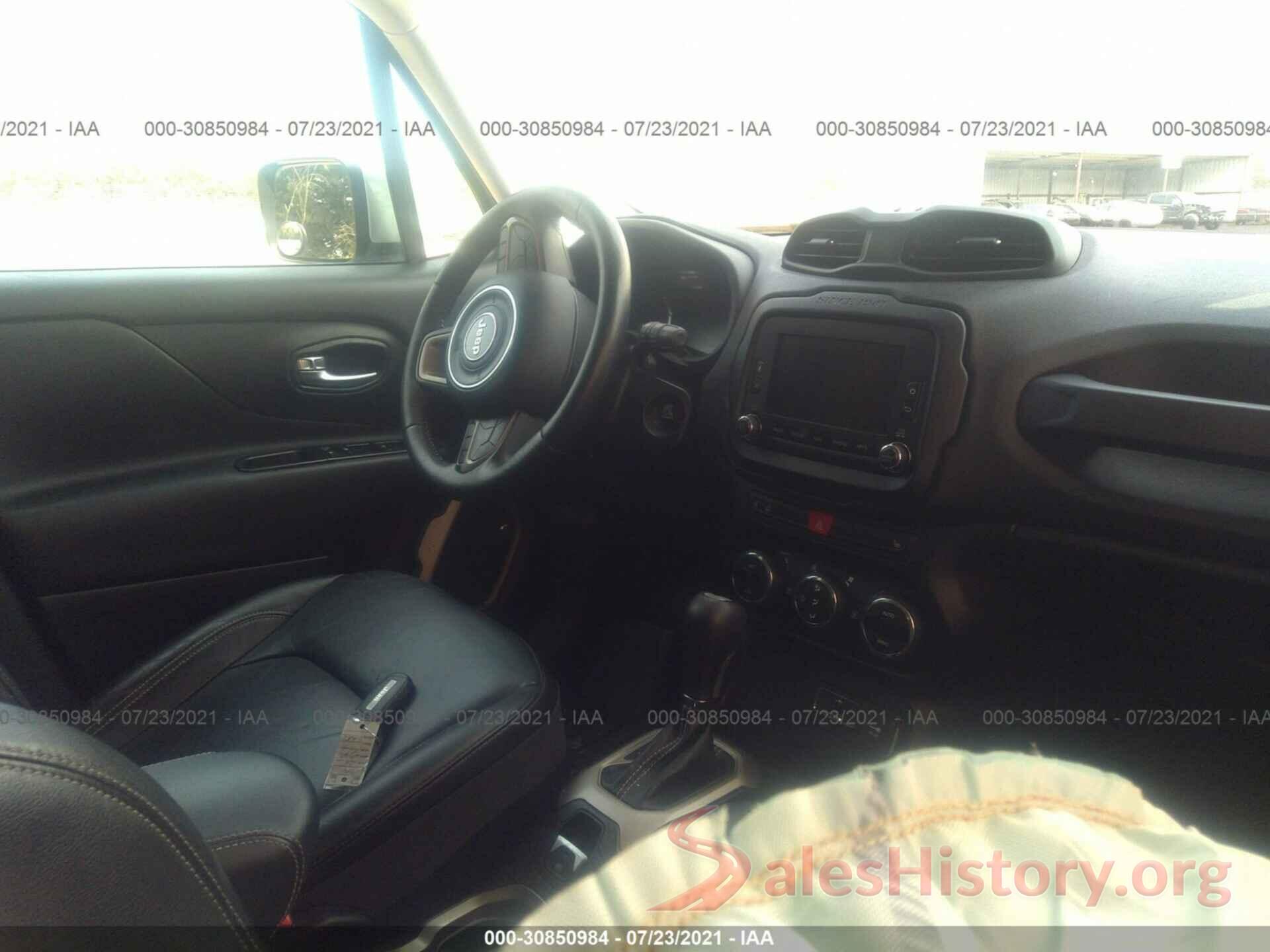 ZACCJADT0GPD74925 2016 JEEP RENEGADE