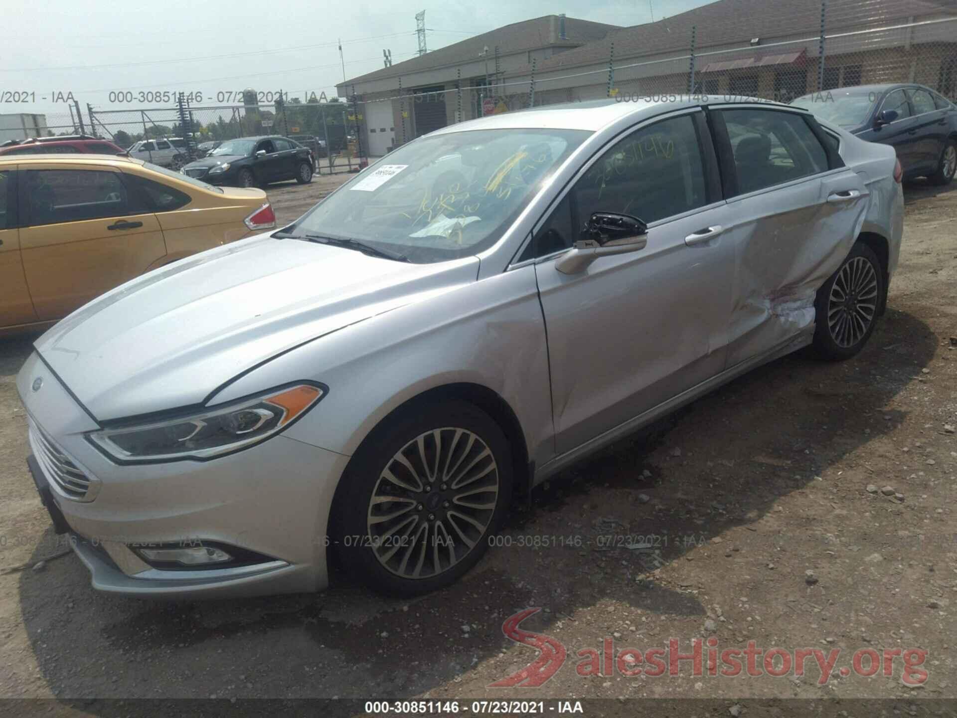 3FA6P0T91HR361237 2017 FORD FUSION