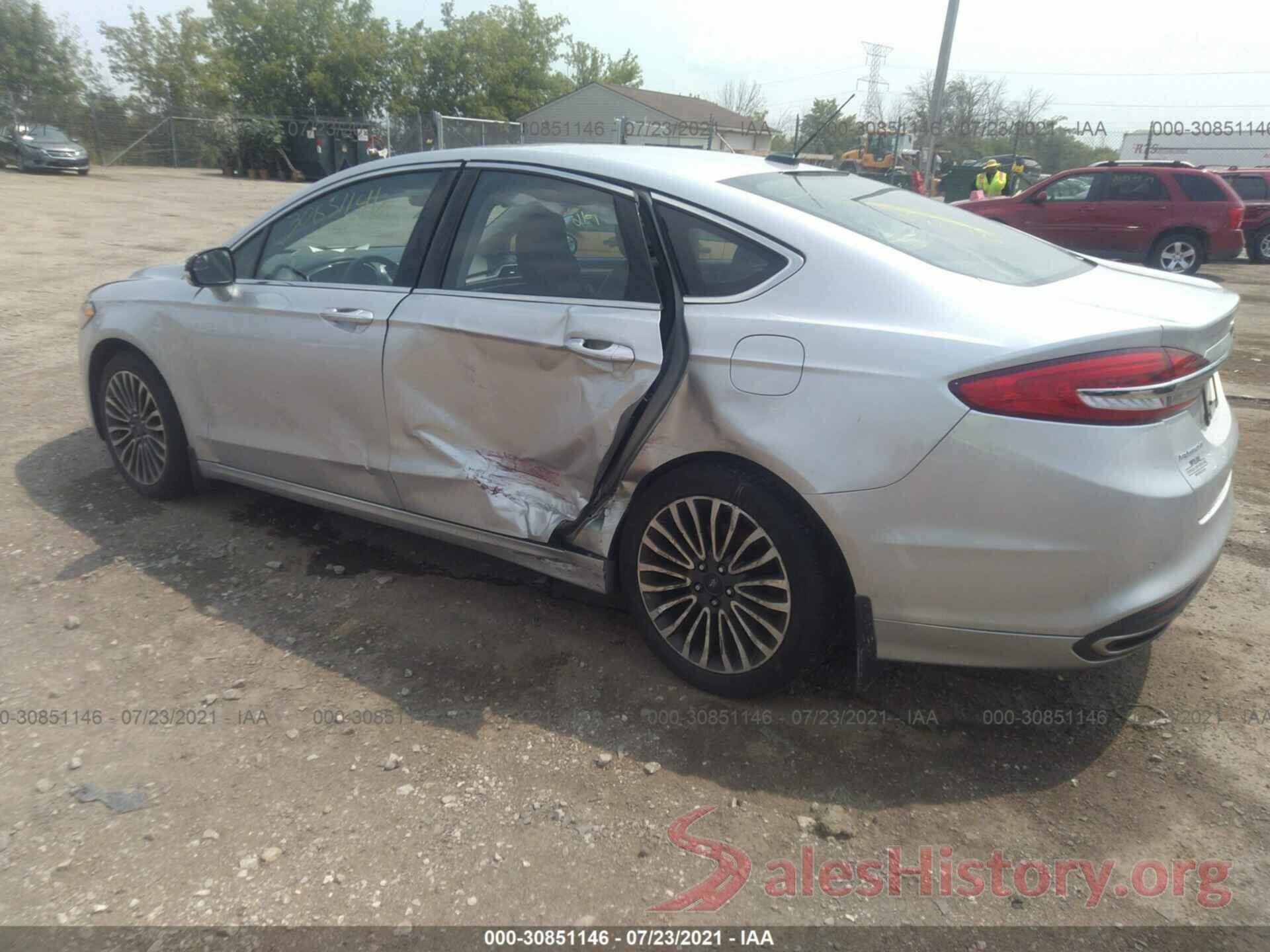 3FA6P0T91HR361237 2017 FORD FUSION