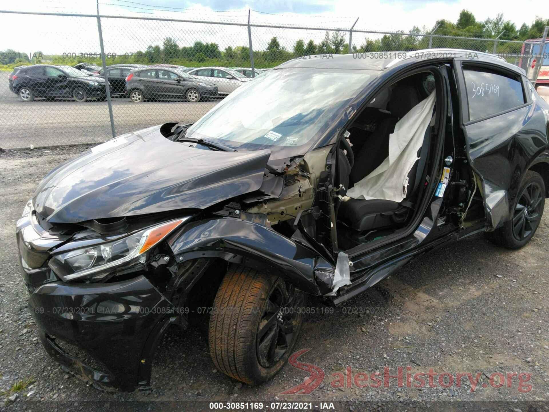 3CZRU6H13MM719221 2021 HONDA HR-V