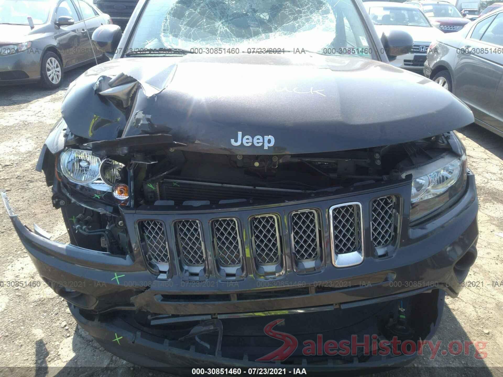 1C4NJDEB6HD191576 2017 JEEP COMPASS