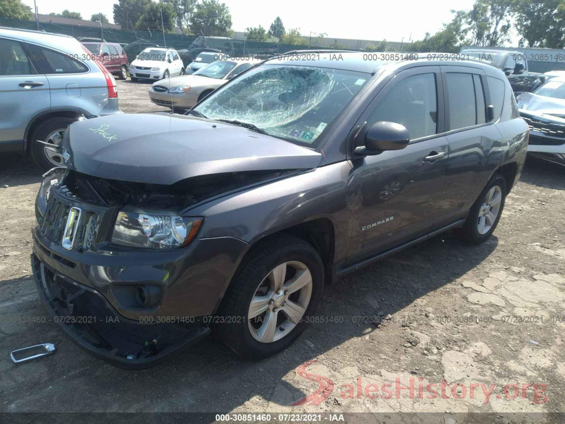 1C4NJDEB6HD191576 2017 JEEP COMPASS