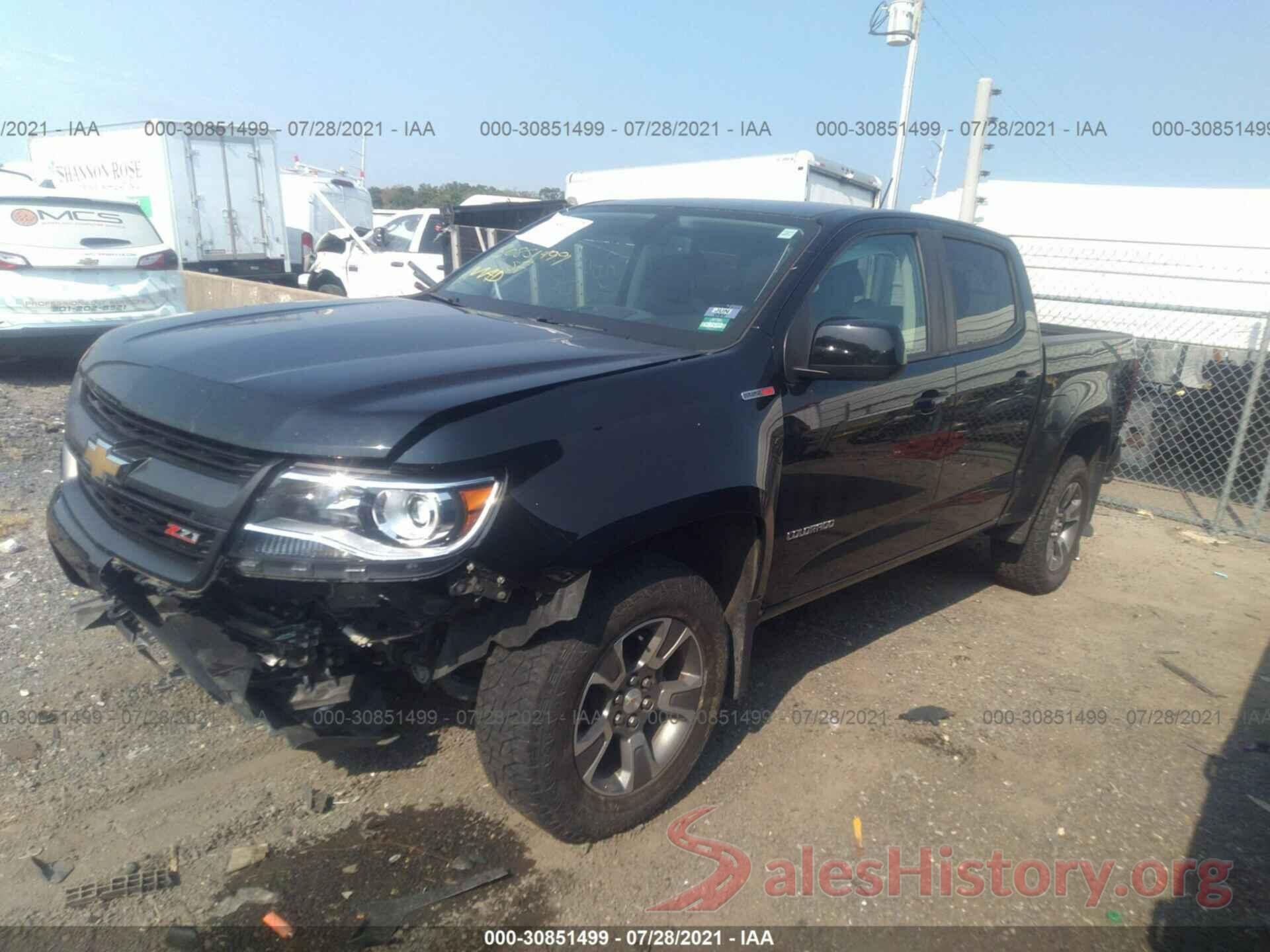 1GCPTDE10H1156219 2017 CHEVROLET COLORADO