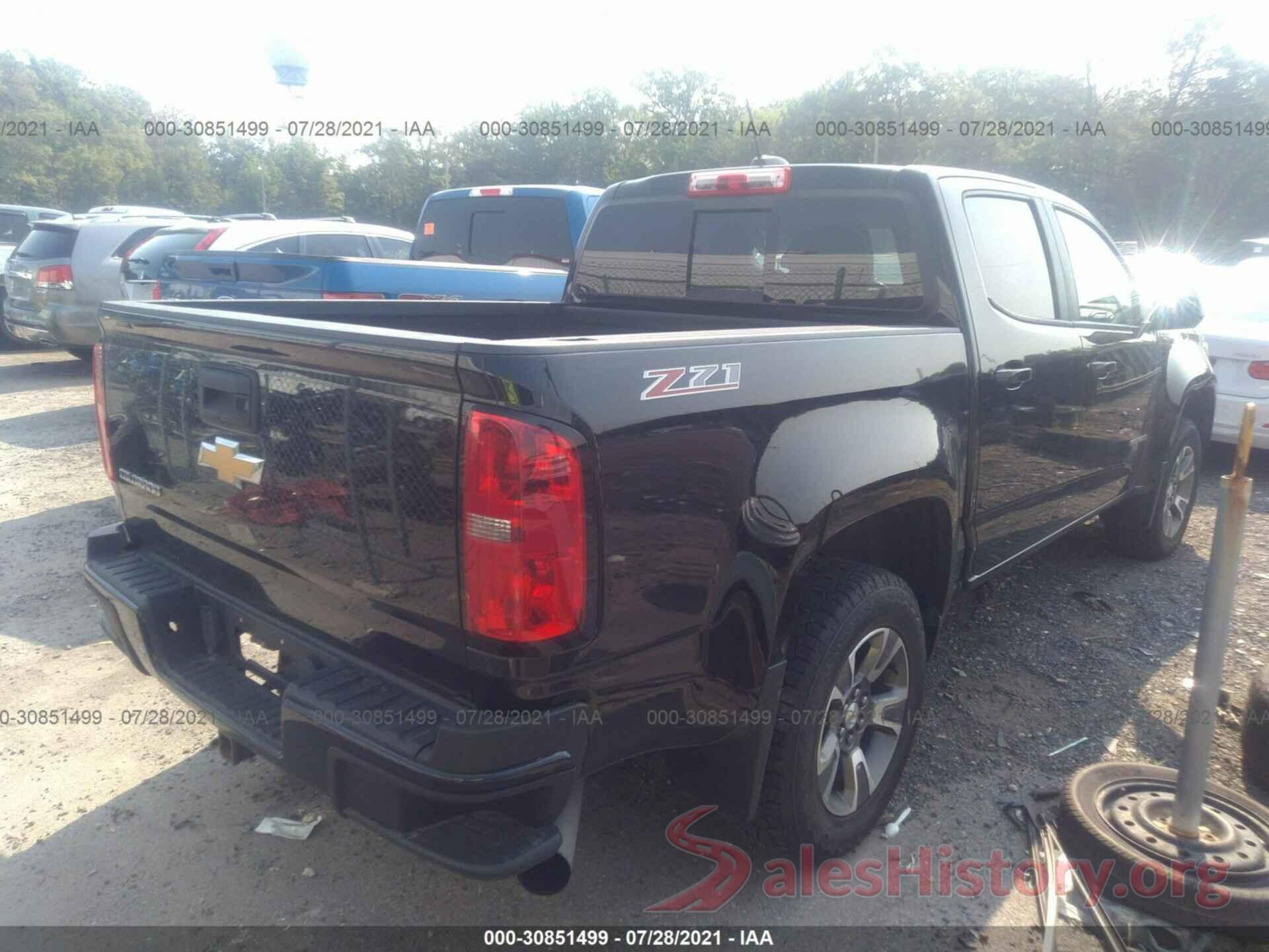 1GCPTDE10H1156219 2017 CHEVROLET COLORADO