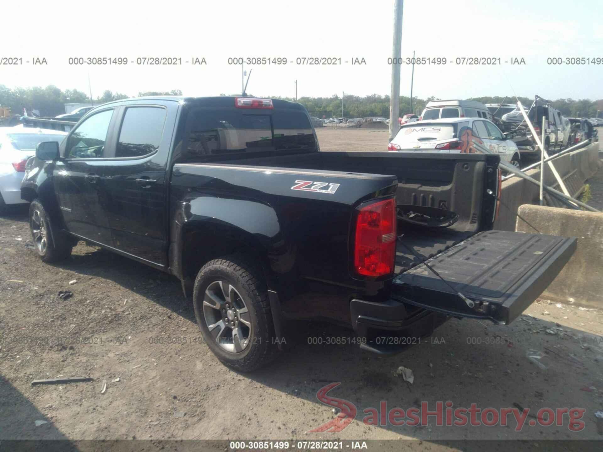 1GCPTDE10H1156219 2017 CHEVROLET COLORADO