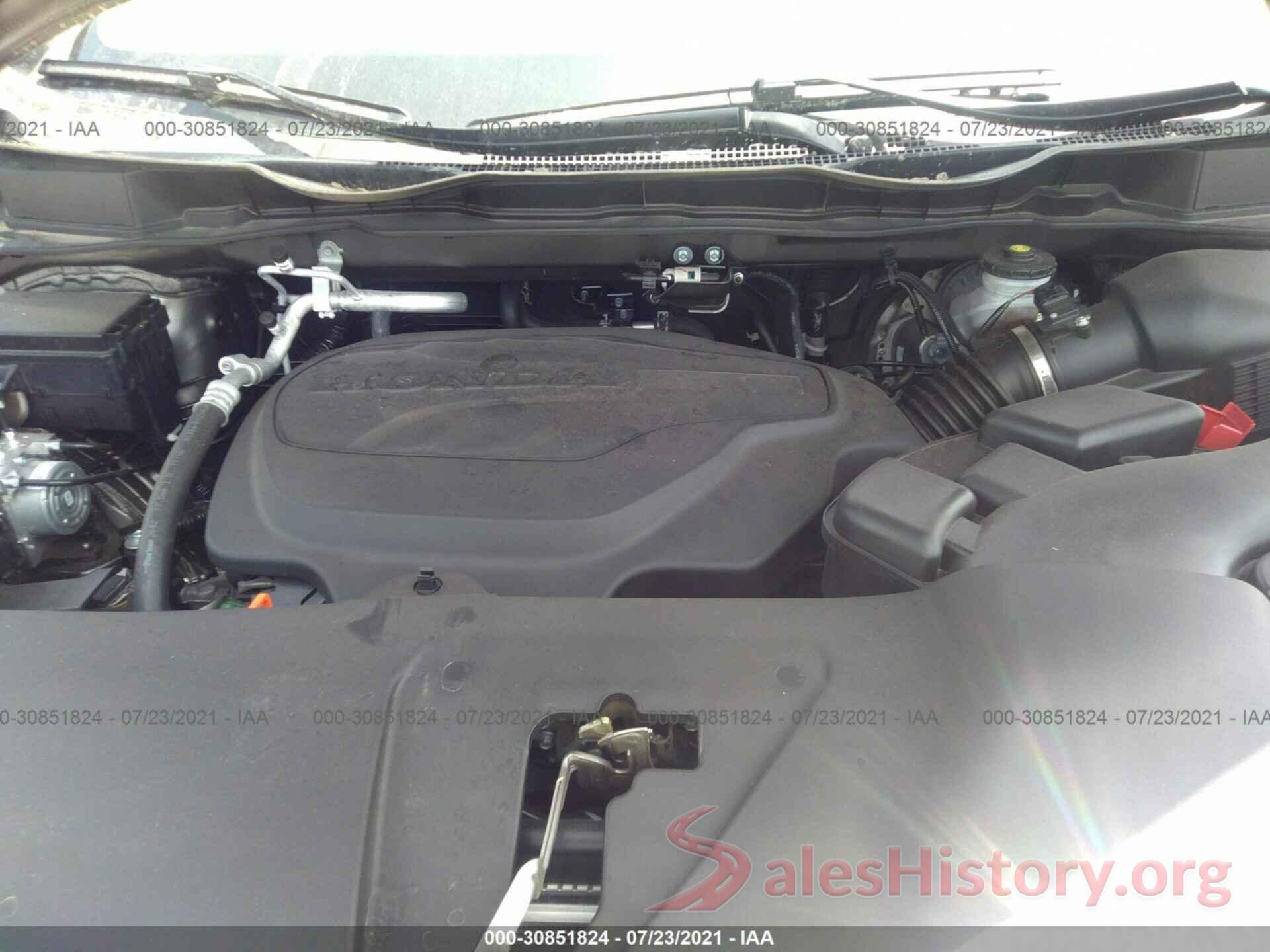 5FNRL6H59MB031935 2021 HONDA ODYSSEY