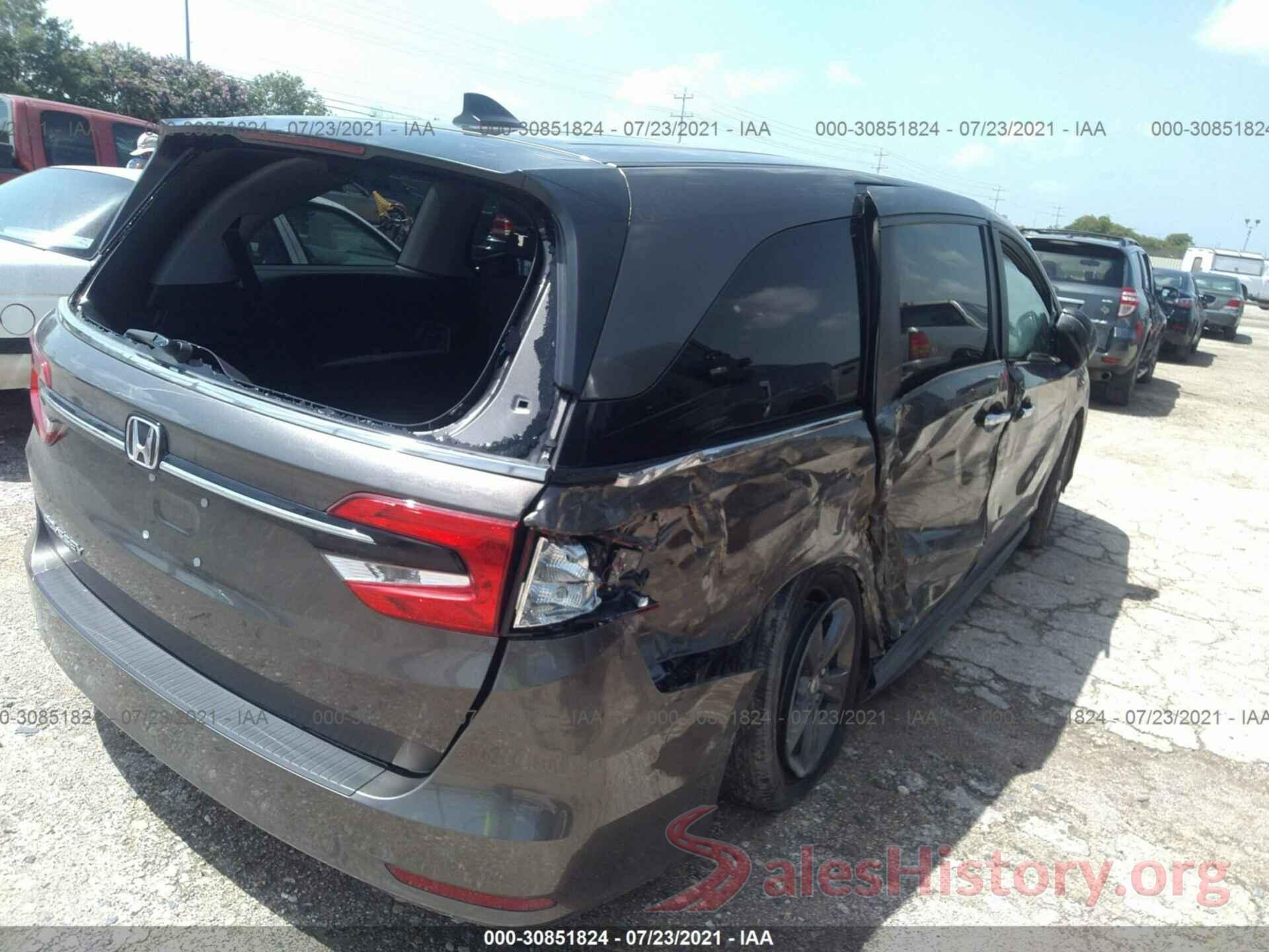 5FNRL6H59MB031935 2021 HONDA ODYSSEY