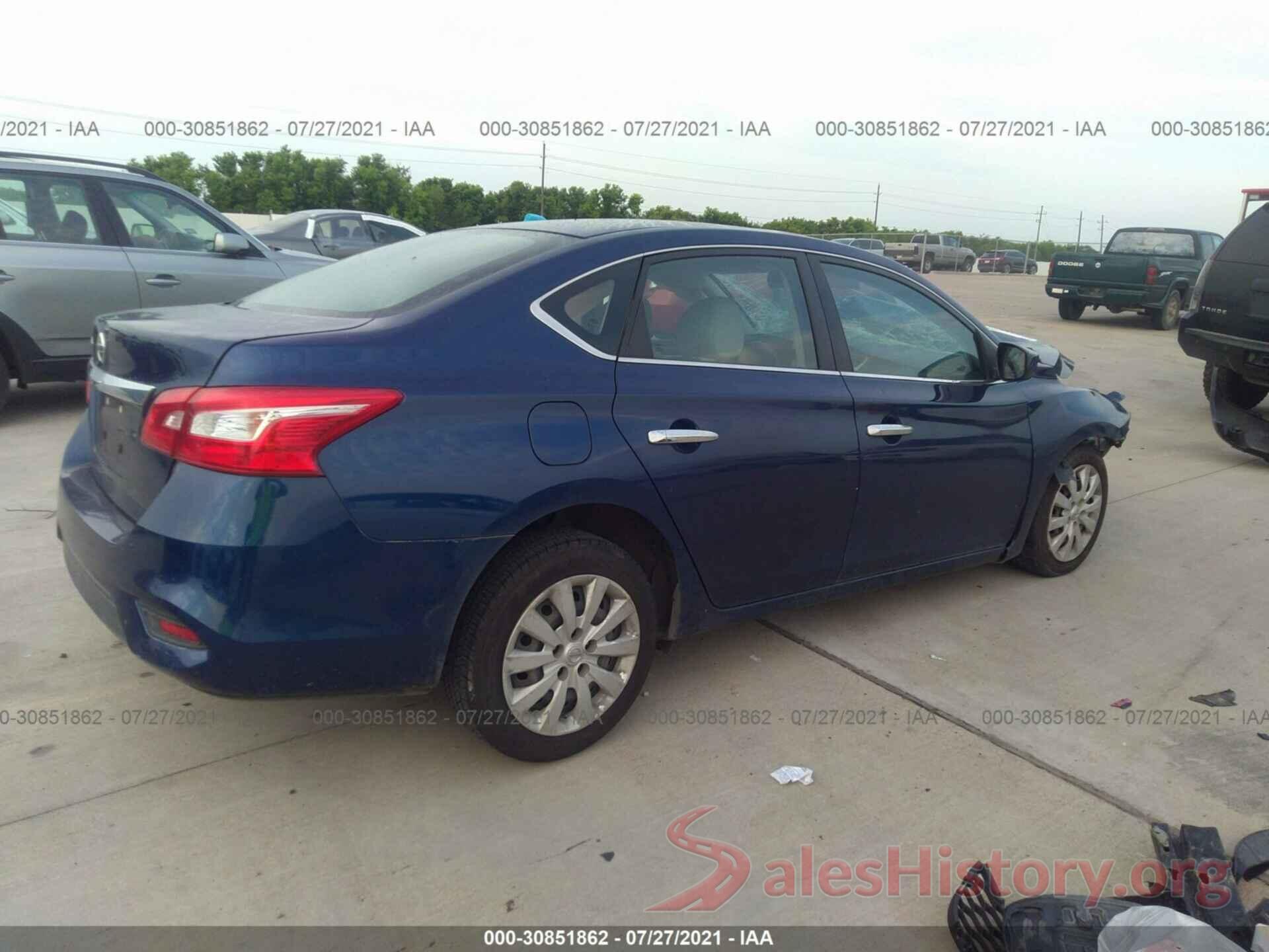 3N1AB7AP0GY222477 2016 NISSAN SENTRA