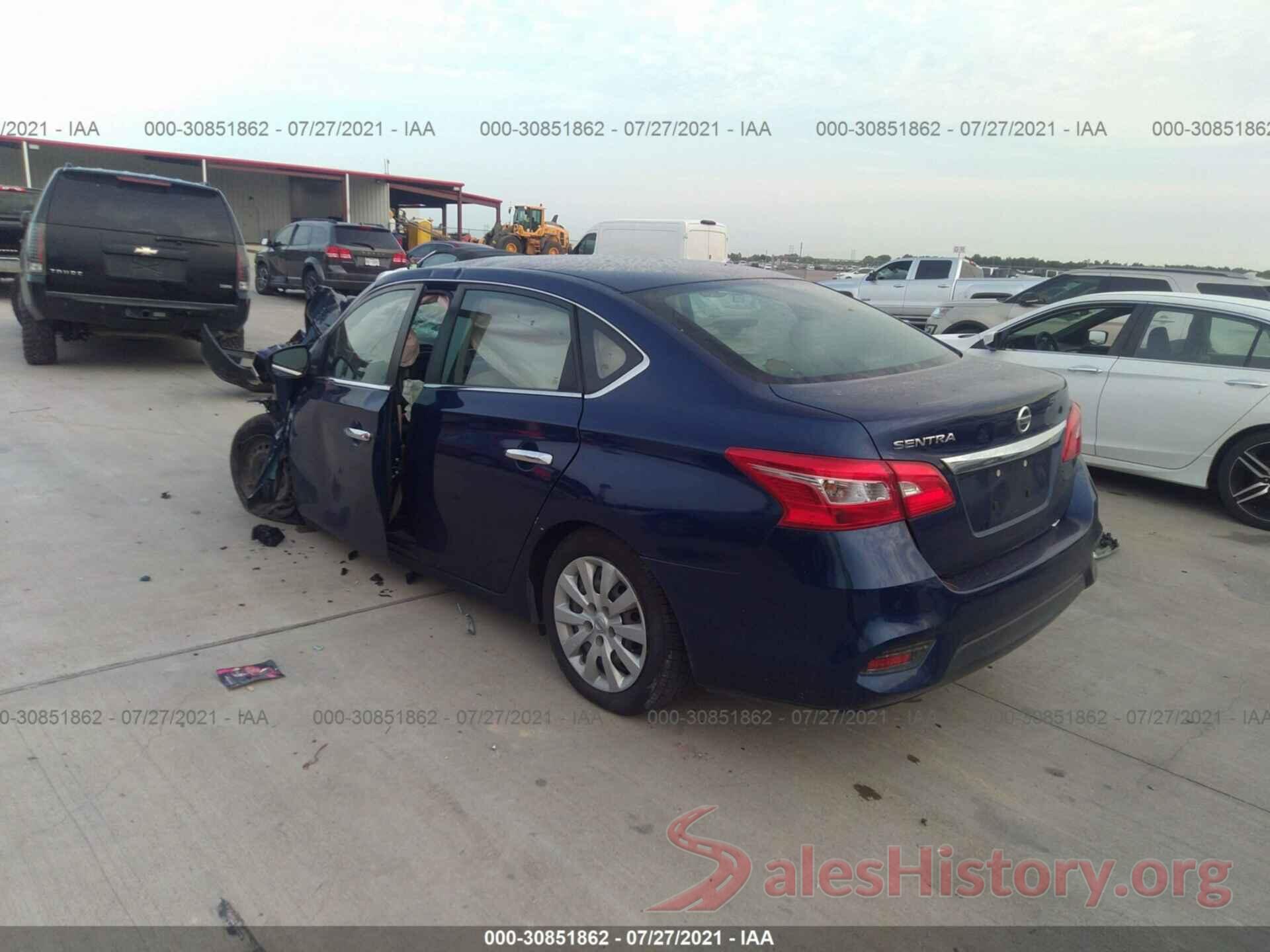 3N1AB7AP0GY222477 2016 NISSAN SENTRA