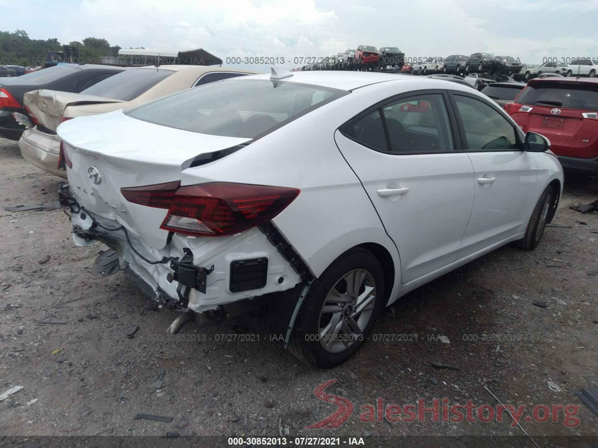 5NPD84LF7LH593266 2020 HYUNDAI ELANTRA