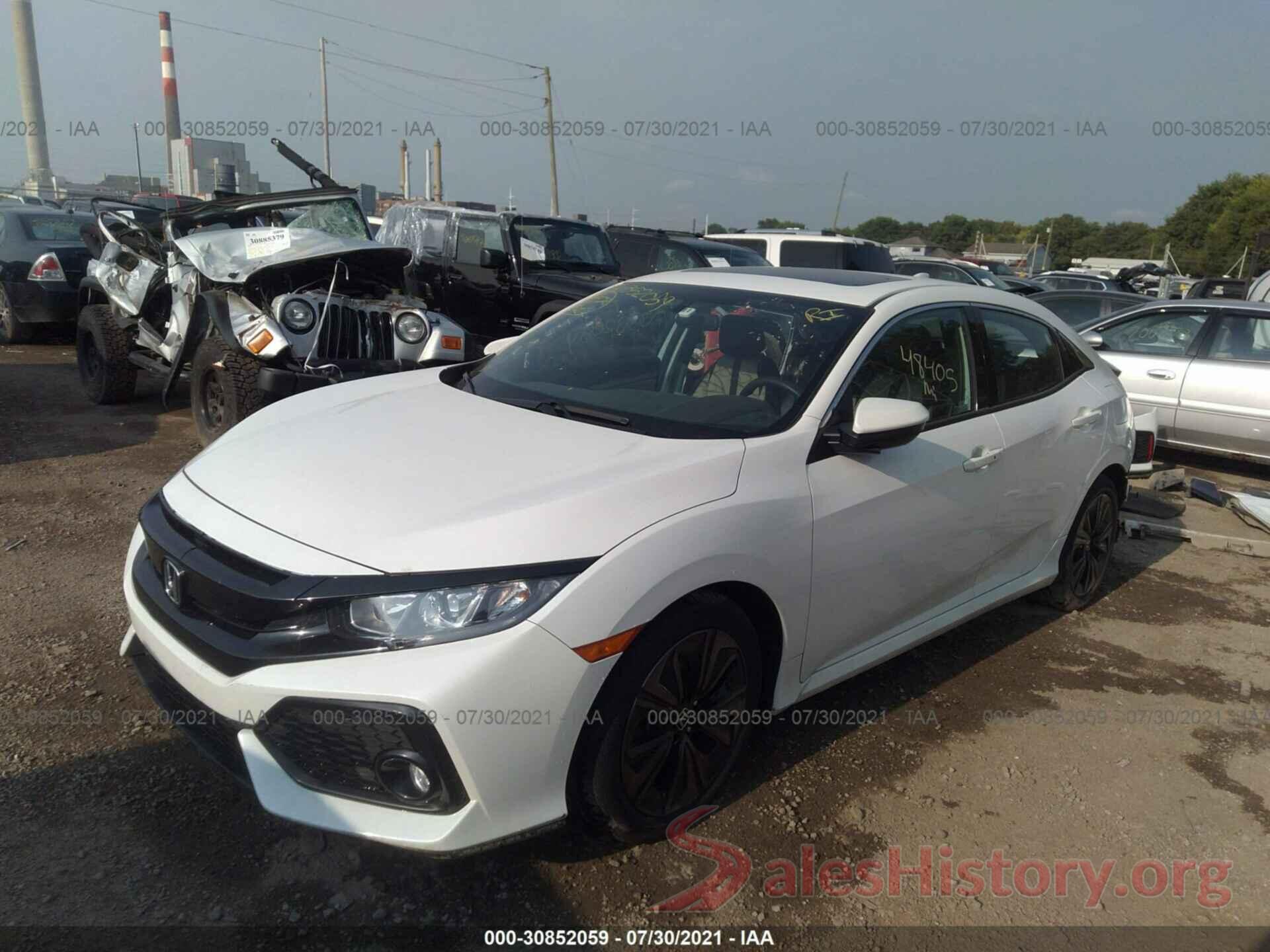 SHHFK7H52JU238799 2018 HONDA CIVIC HATCHBACK