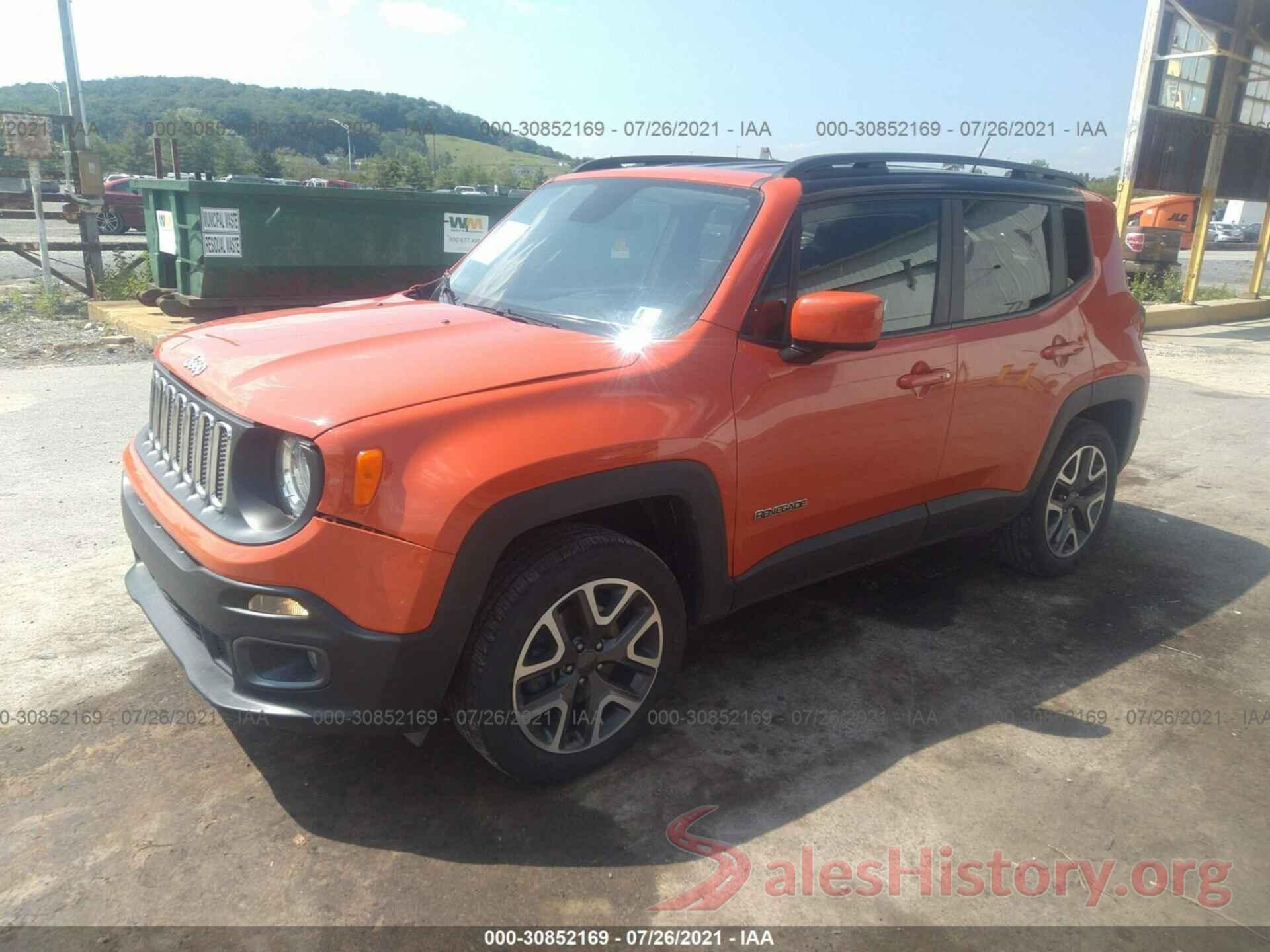 ZACCJBBT5GPC61819 2016 JEEP RENEGADE