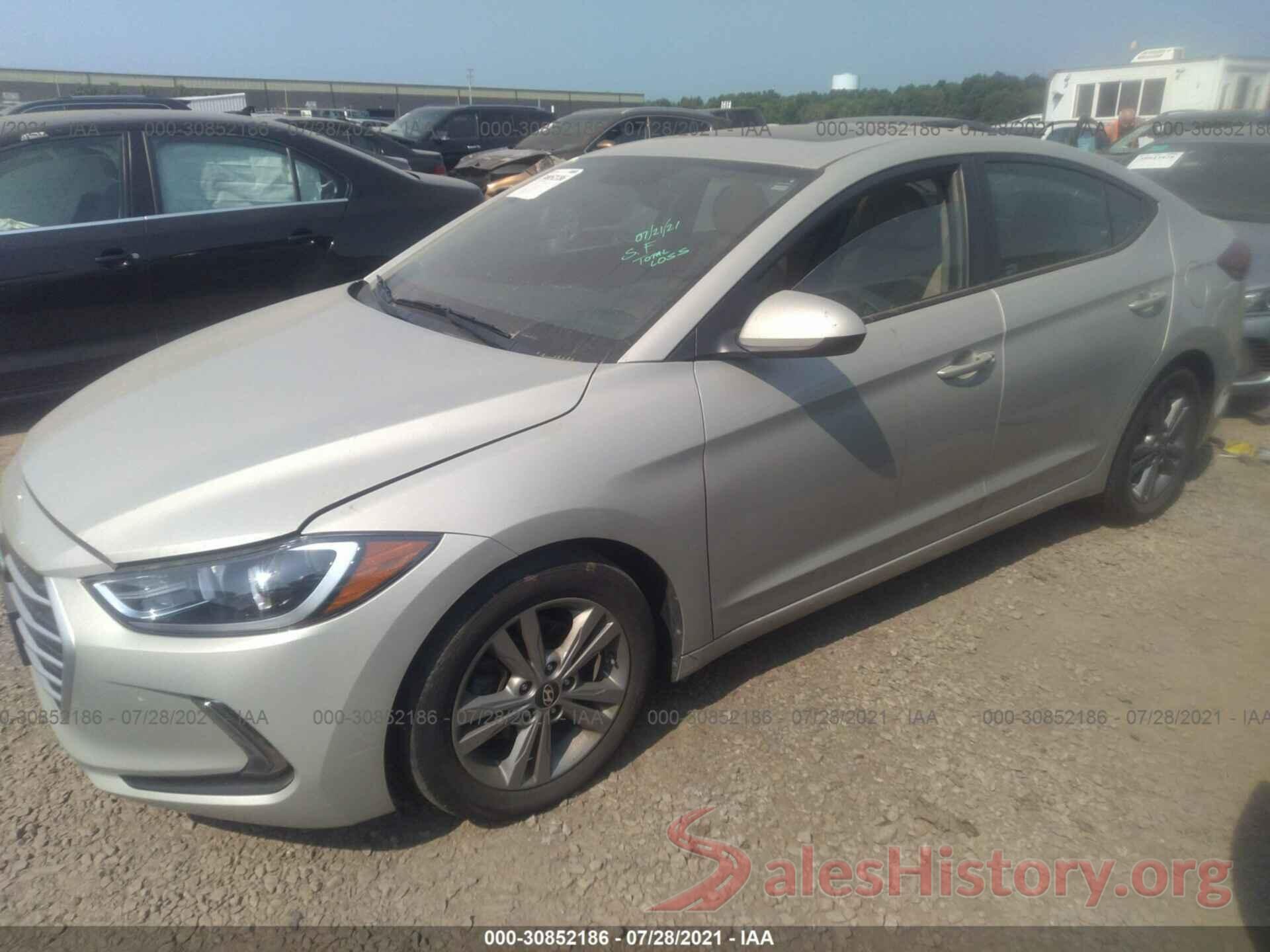 KMHD84LFXHU253554 2017 HYUNDAI ELANTRA