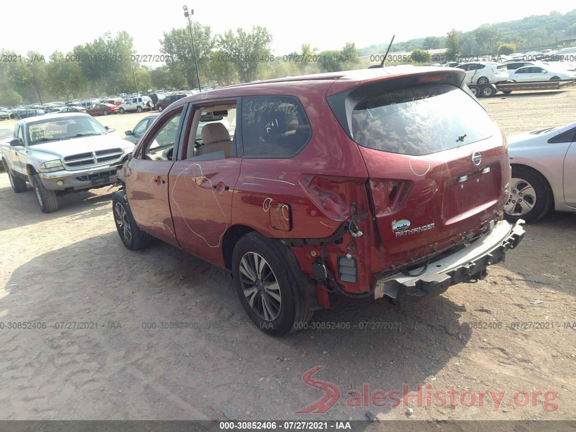 5N1DR2MM3HC645294 2017 NISSAN PATHFINDER