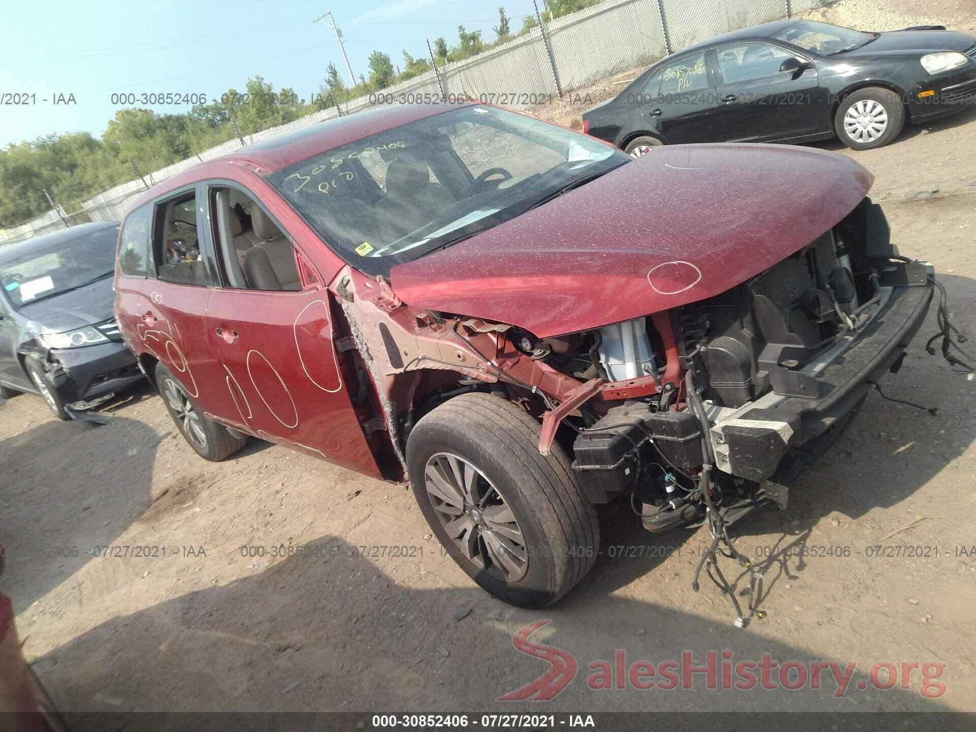 5N1DR2MM3HC645294 2017 NISSAN PATHFINDER