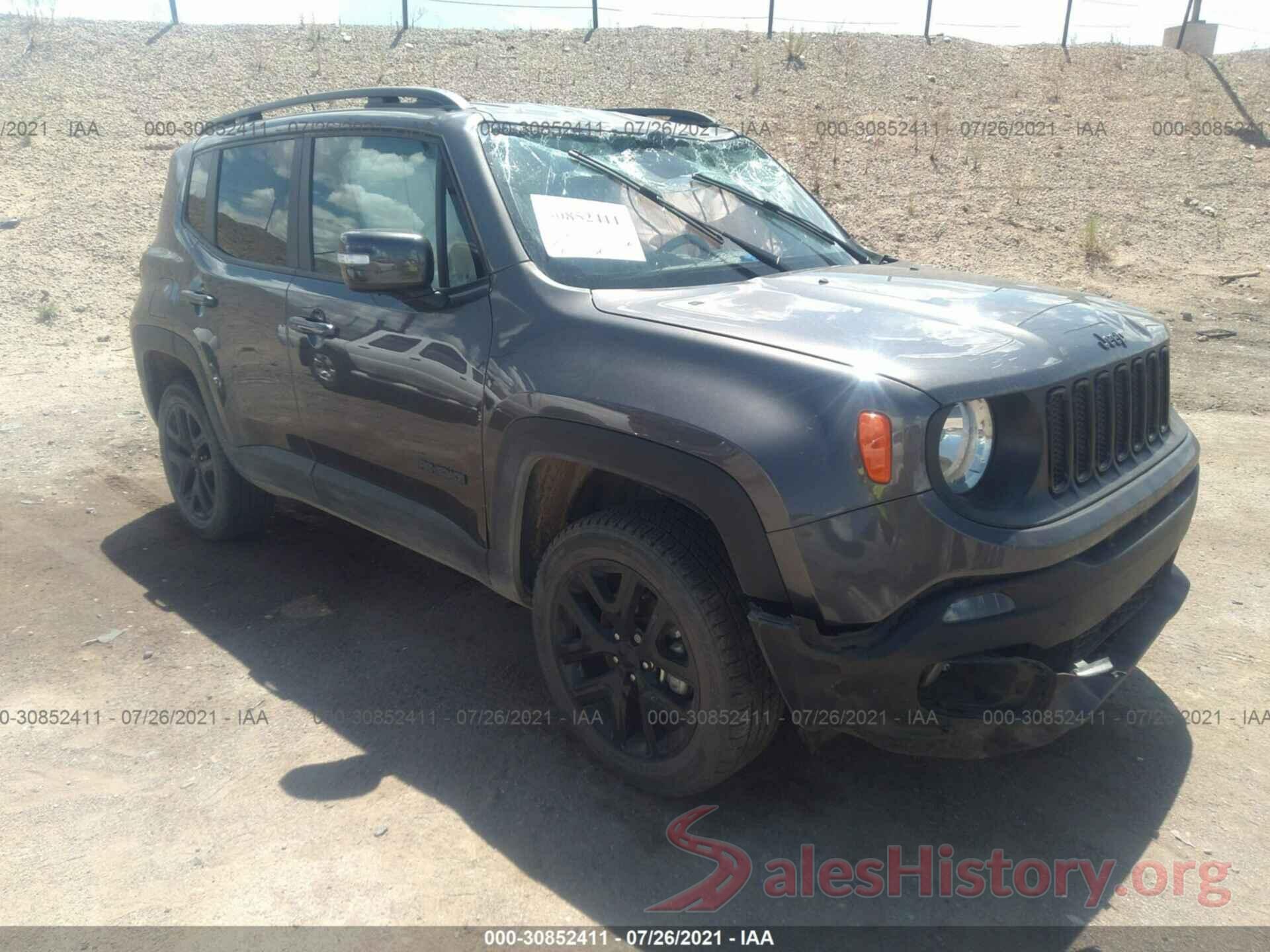 ZACCJBBB3HPE75250 2017 JEEP RENEGADE