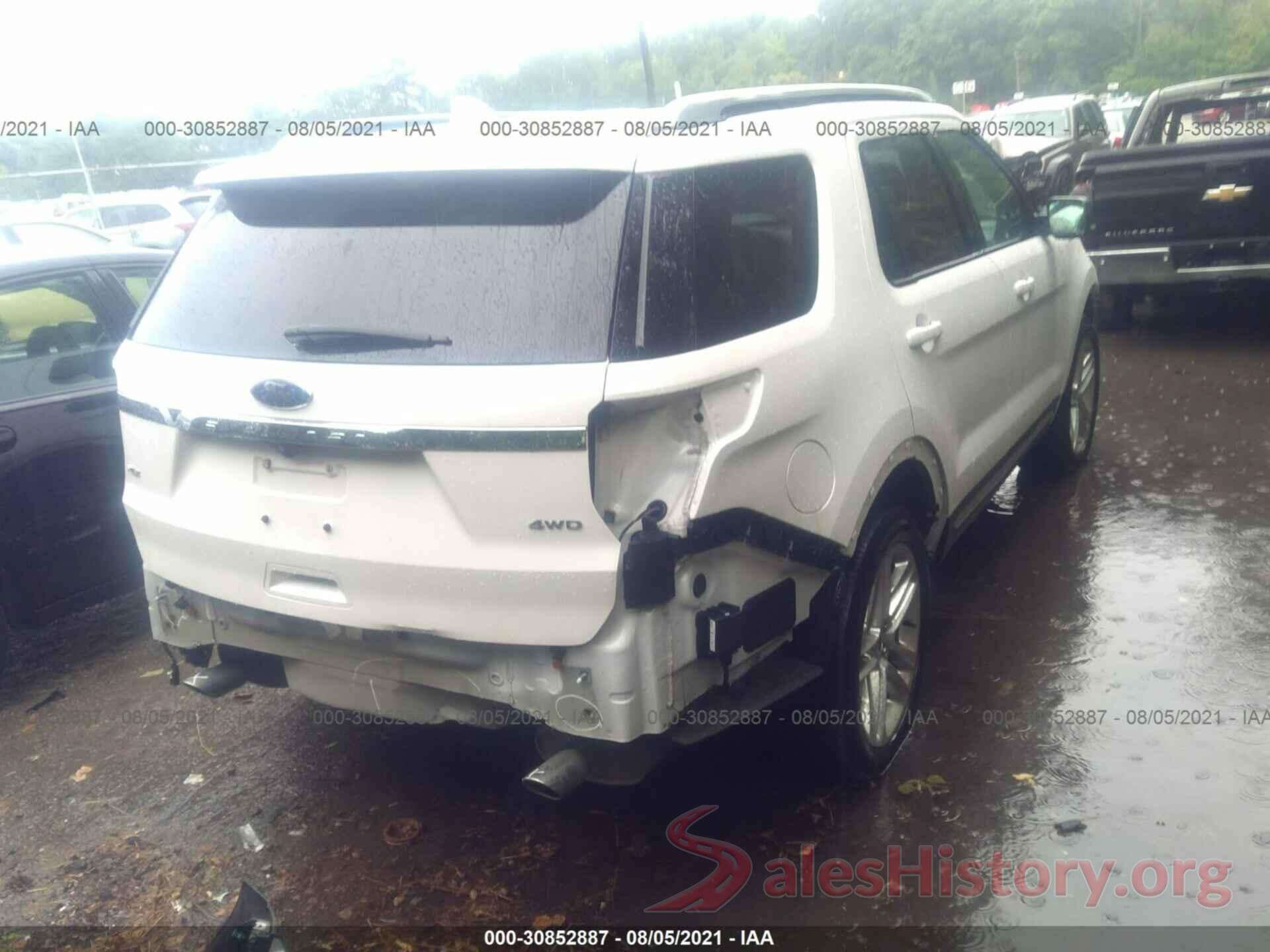 1FM5K8D89HGA39795 2017 FORD EXPLORER