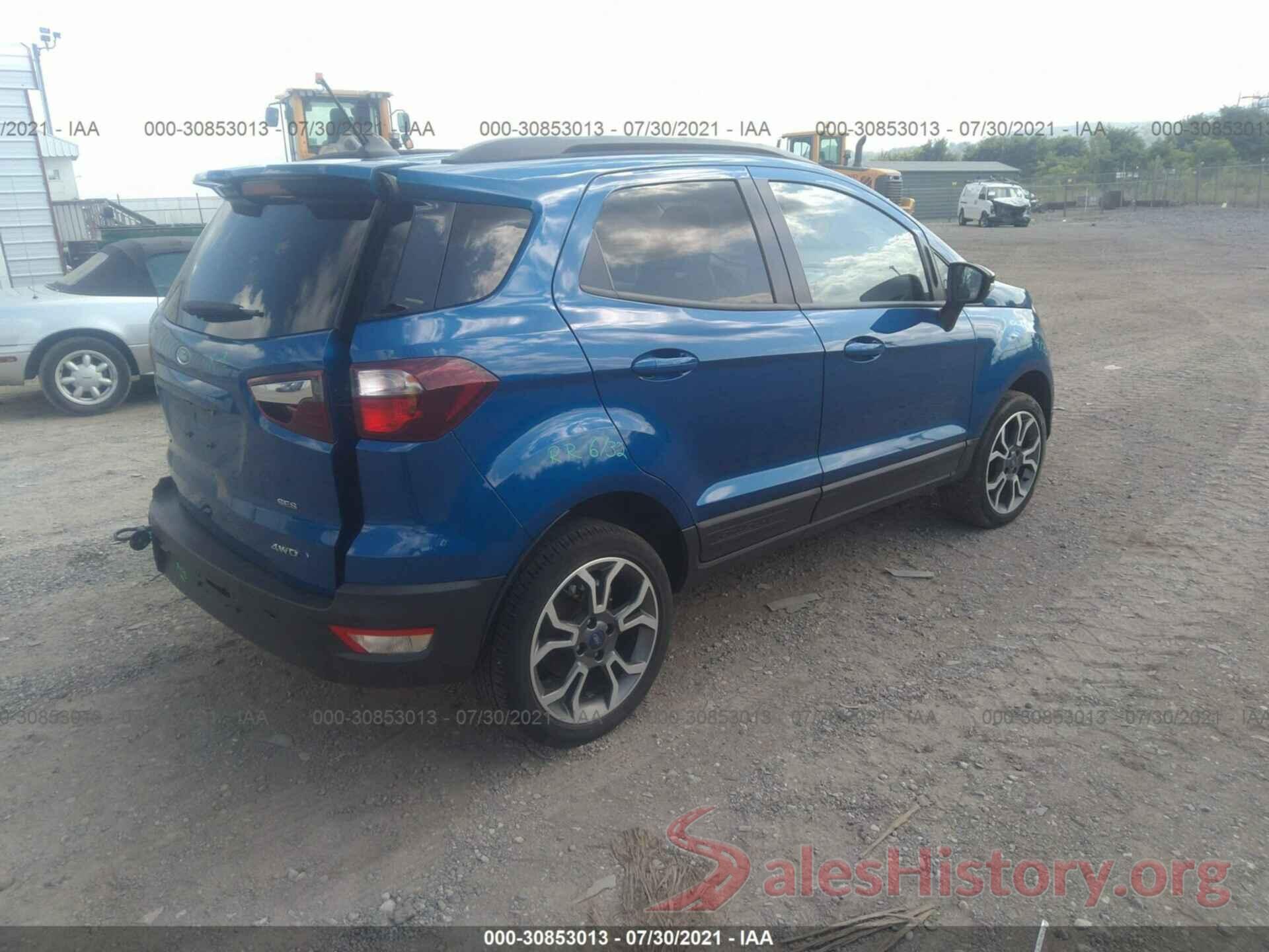 MAJ6S3JL0KC309070 2019 FORD ECOSPORT