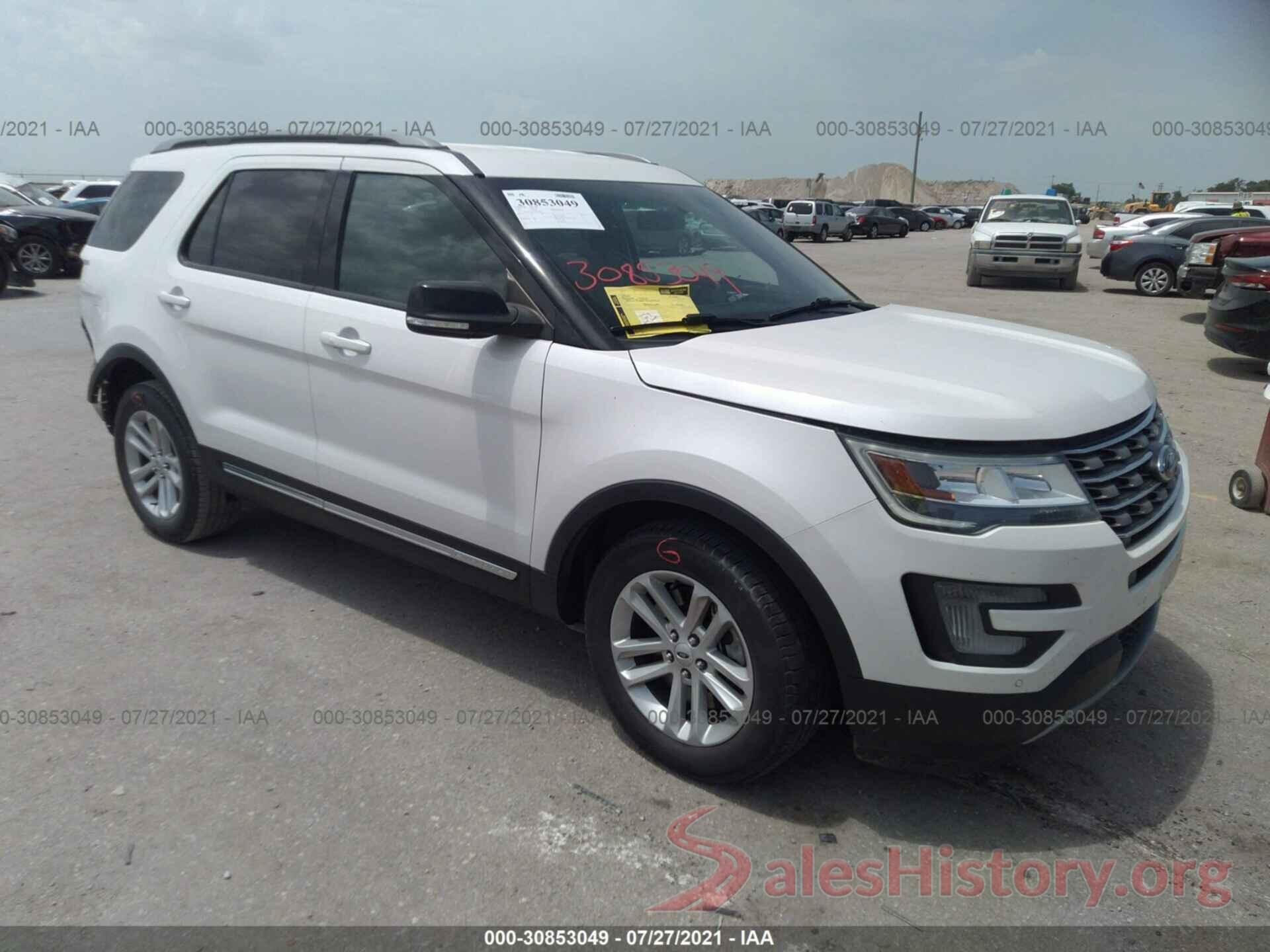 1FM5K7DH6GGD12930 2016 FORD EXPLORER